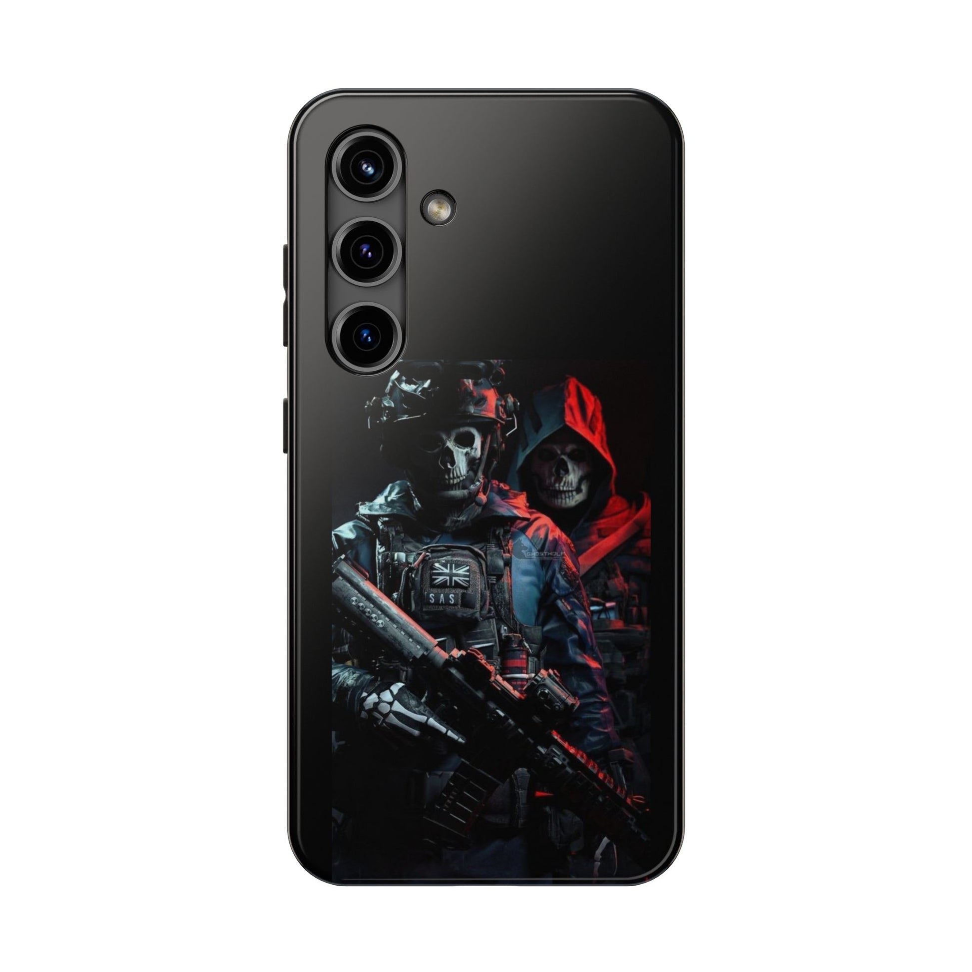COD Ghost Gamer Phone Cases for Iphones & Samsung Phones