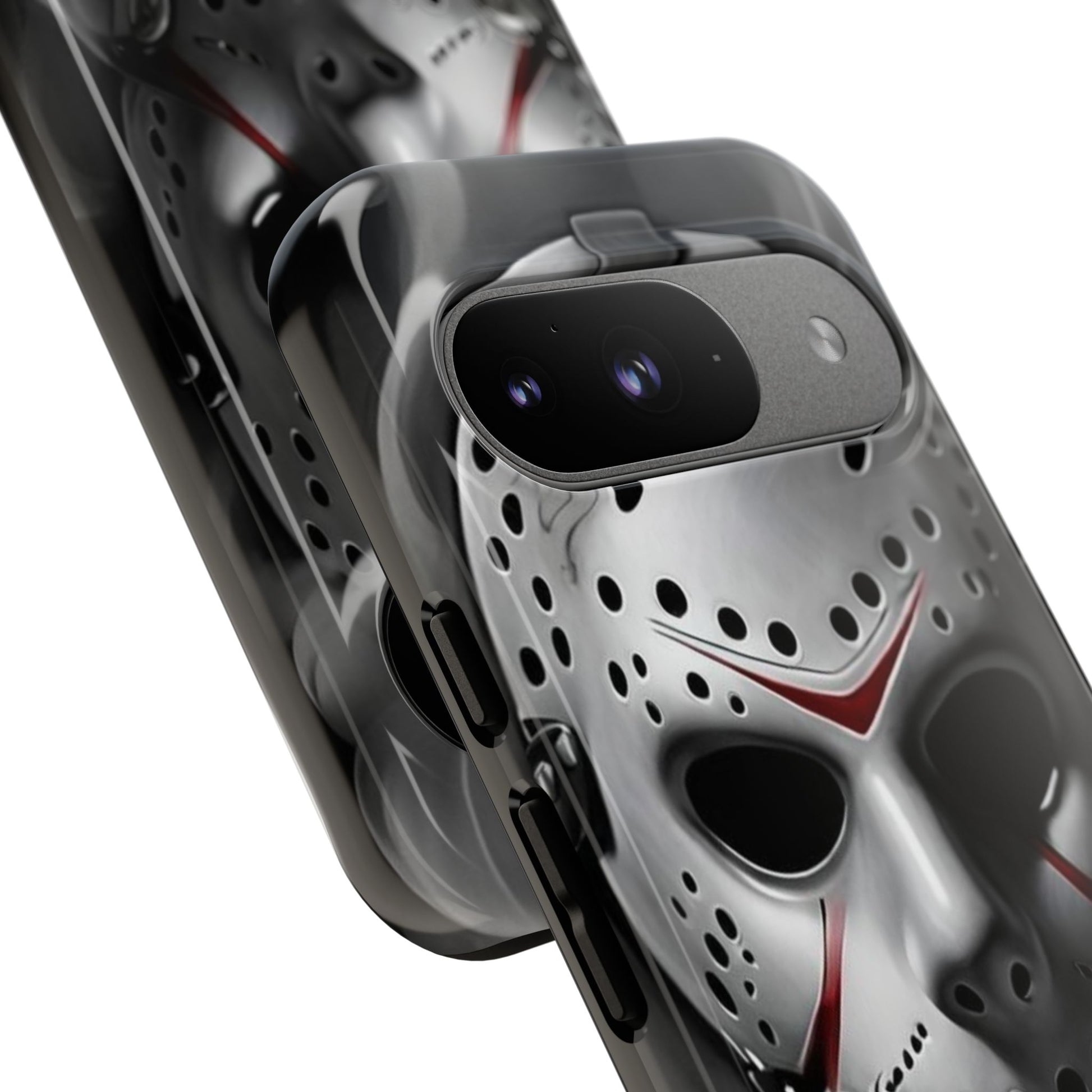 Friday the 13th Jason's Mask Tough Cases for iPhones, Samsung, and Pixel