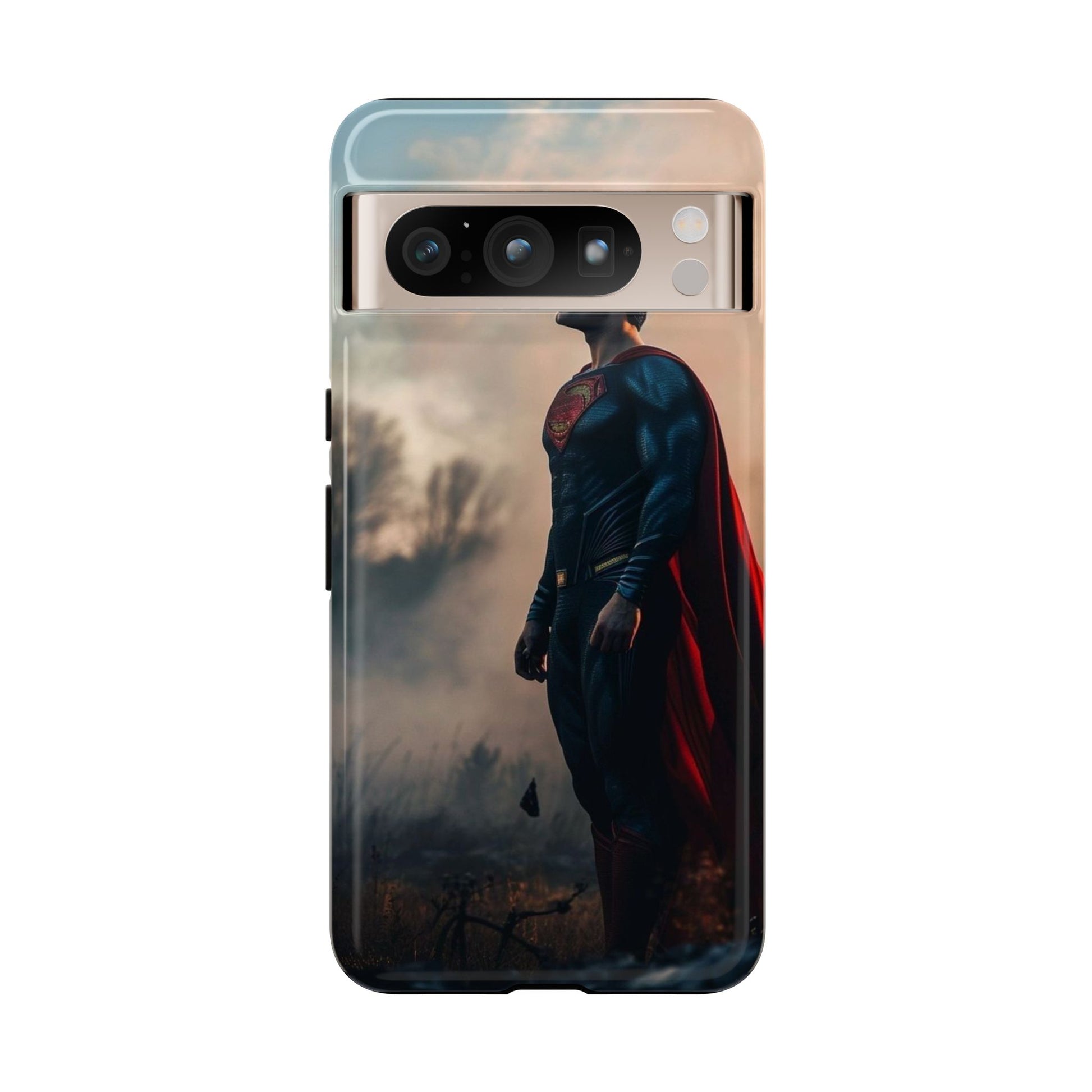 Henry Cavil Superman Tough Cases for iPhones, Samsung, and Pixel