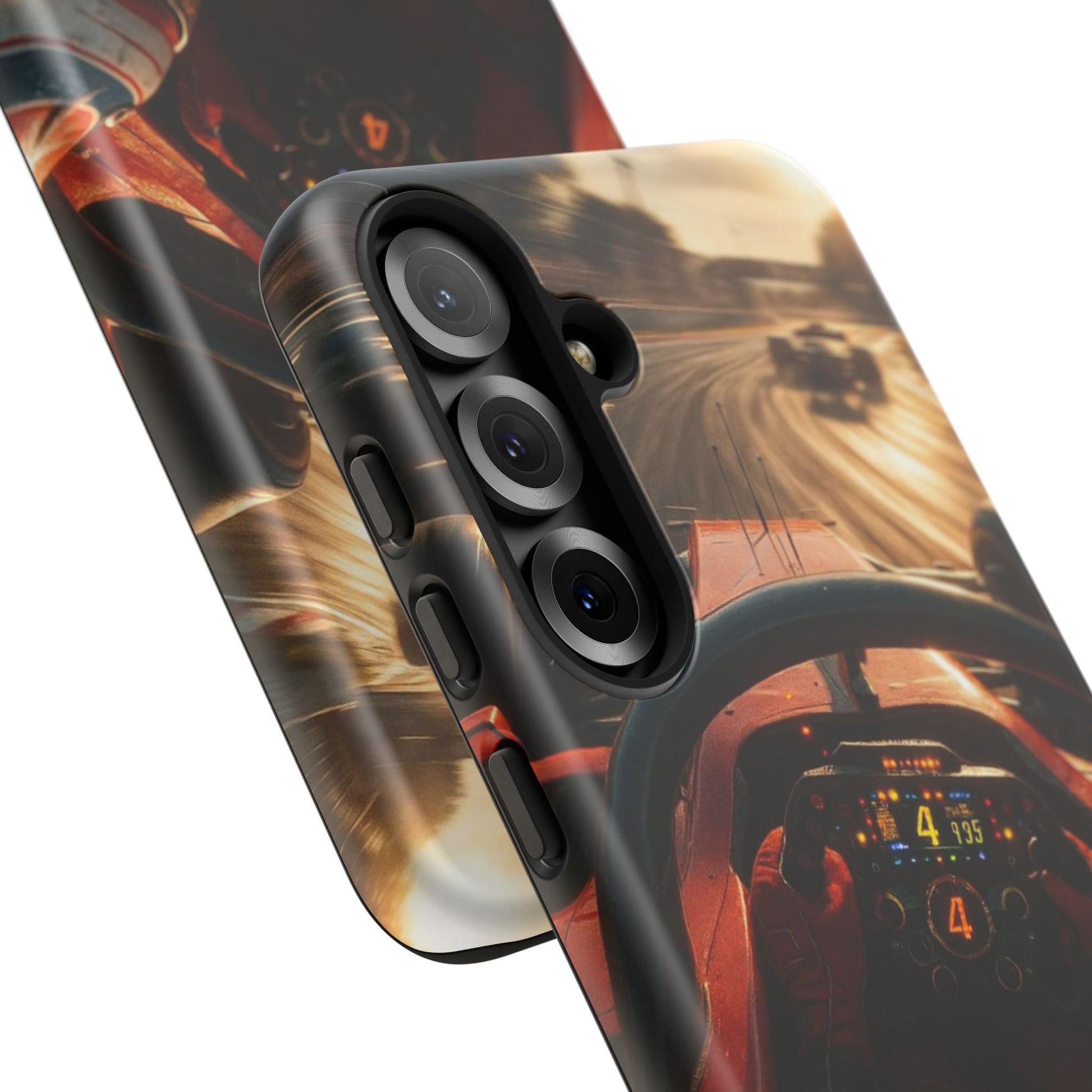 Formula 1 Cockpit Phone Case, Tough Cases for iPhones, Samsung, and Pixel