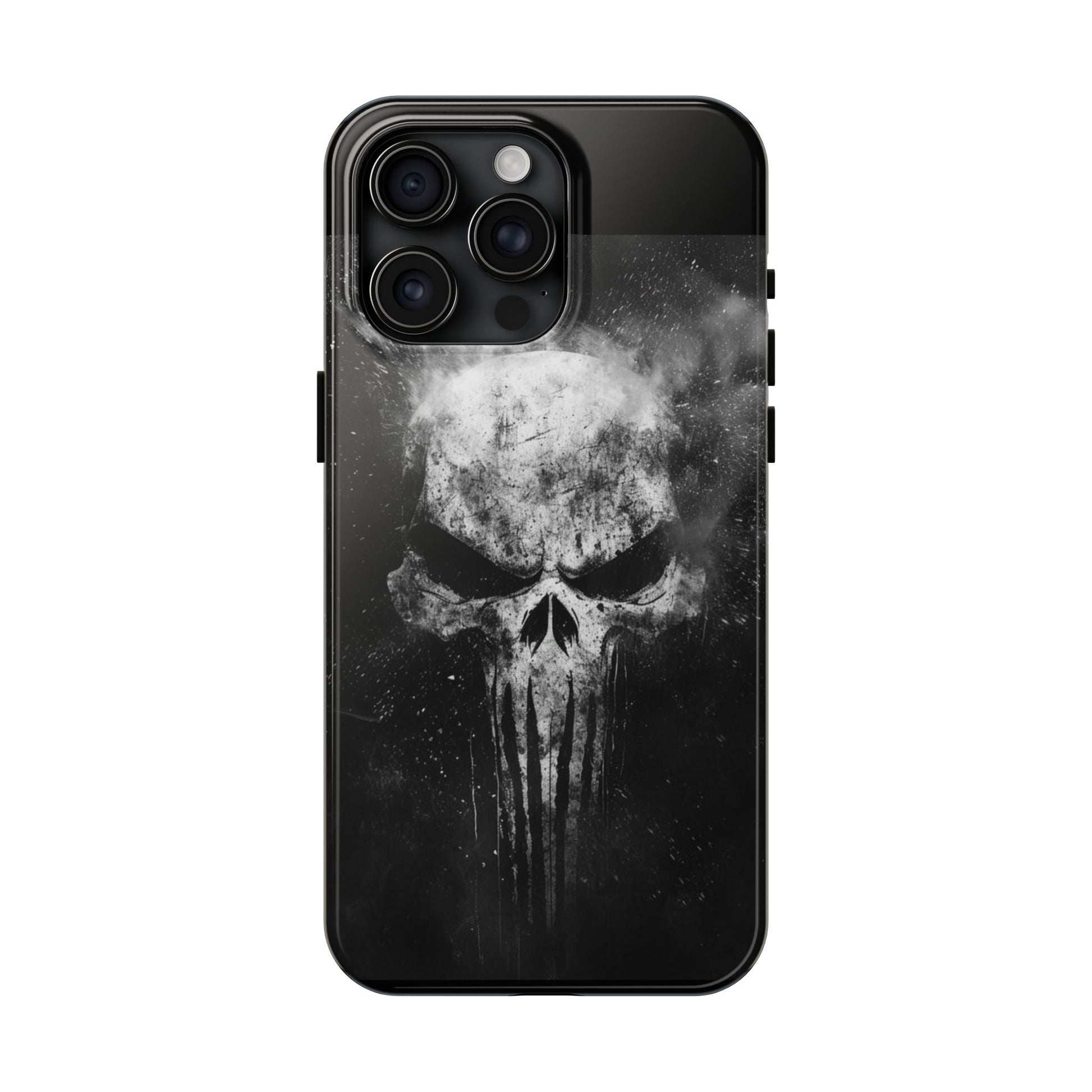 Smoking Skull Theme Phone Case for iPhone & Samsung Galaxy Phones
