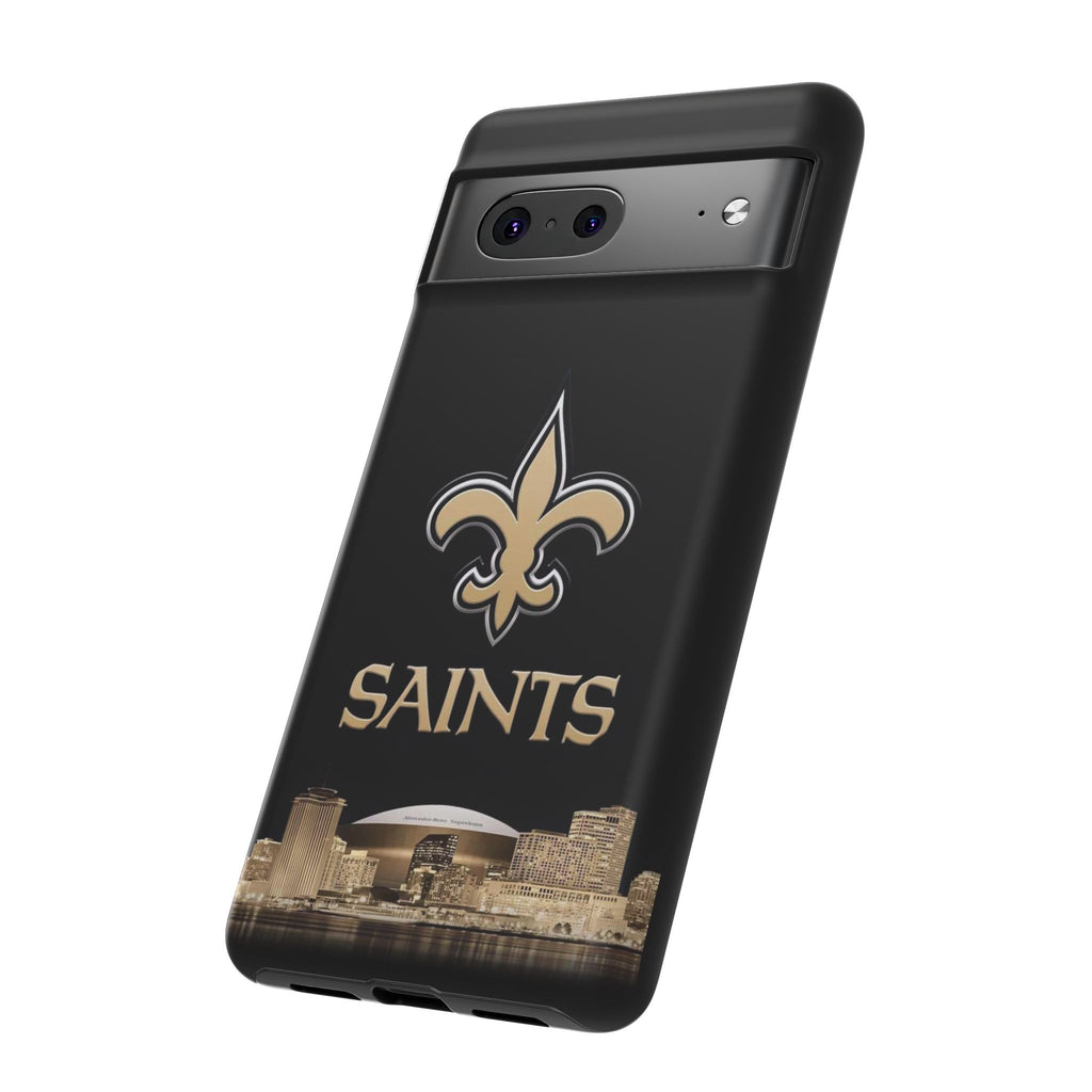 Football New Orleans Saints Logo Tough Cases for iPhones, Samsung, and Pixel