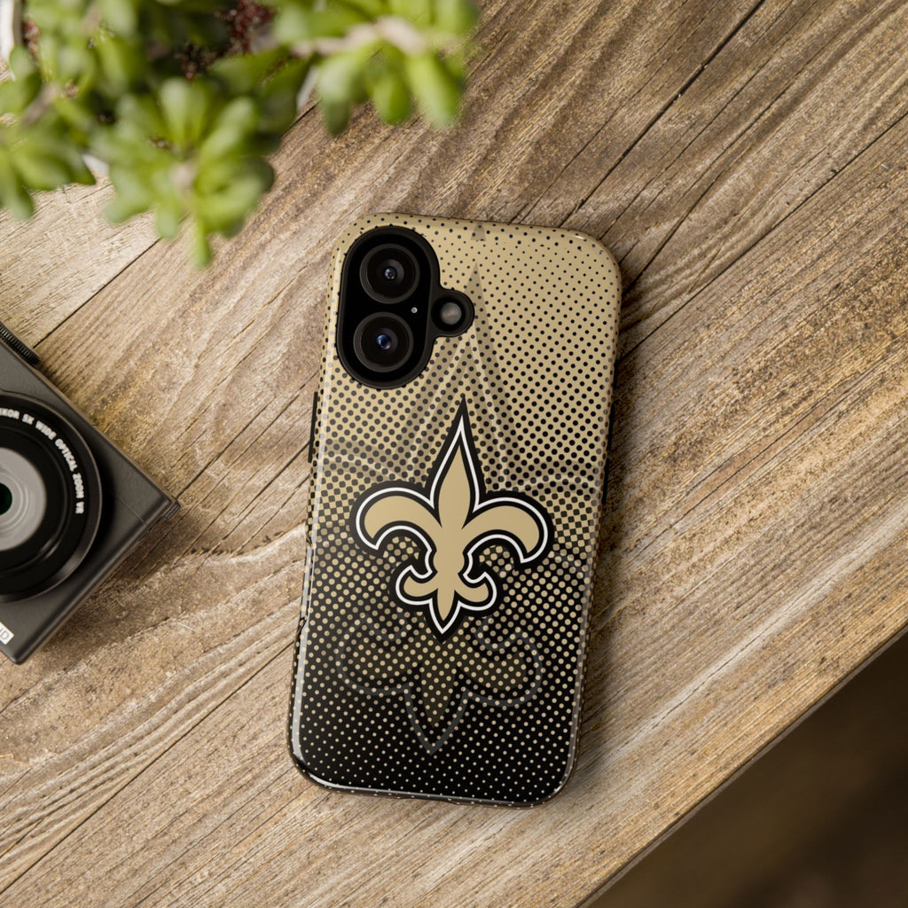 New Orleans Football Saints Logo Tough Cases for iPhones, Samsung, and Pixel
