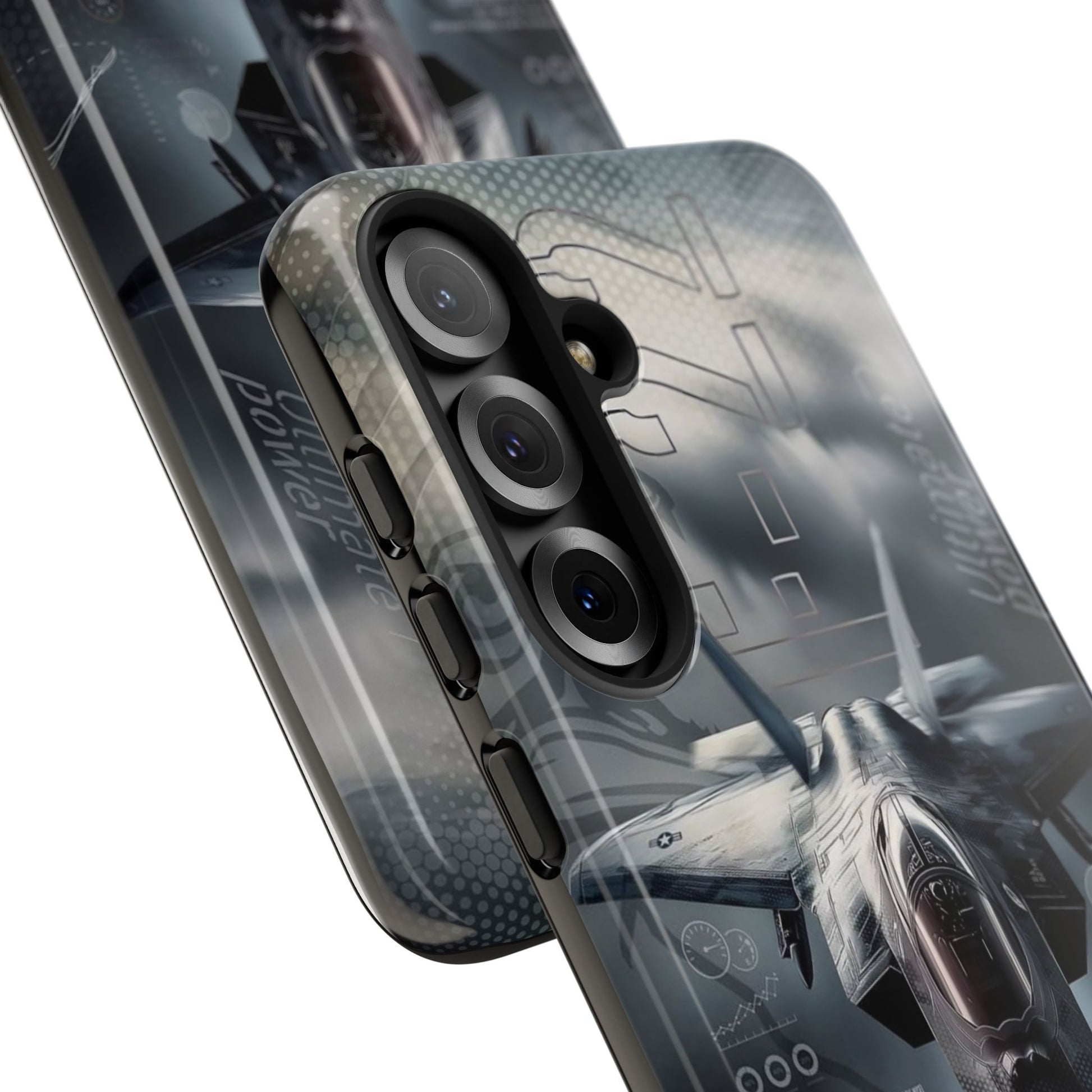 F-22 Raptor Fighter Jet Tough Cases for iPhones, Samsung, and Pixel