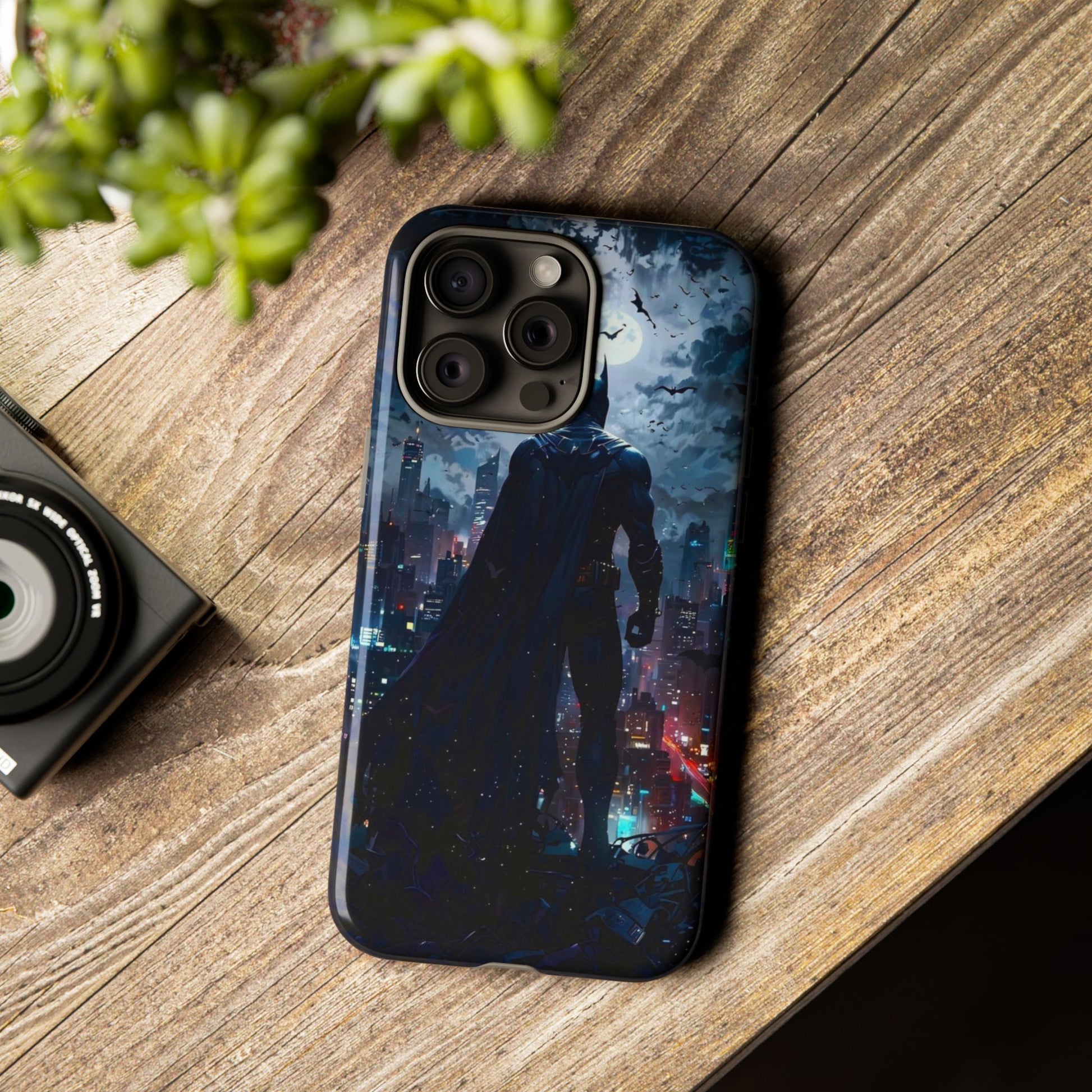 Gotham City Batman Tough Cases for iPhones, Samsung, and Pixel