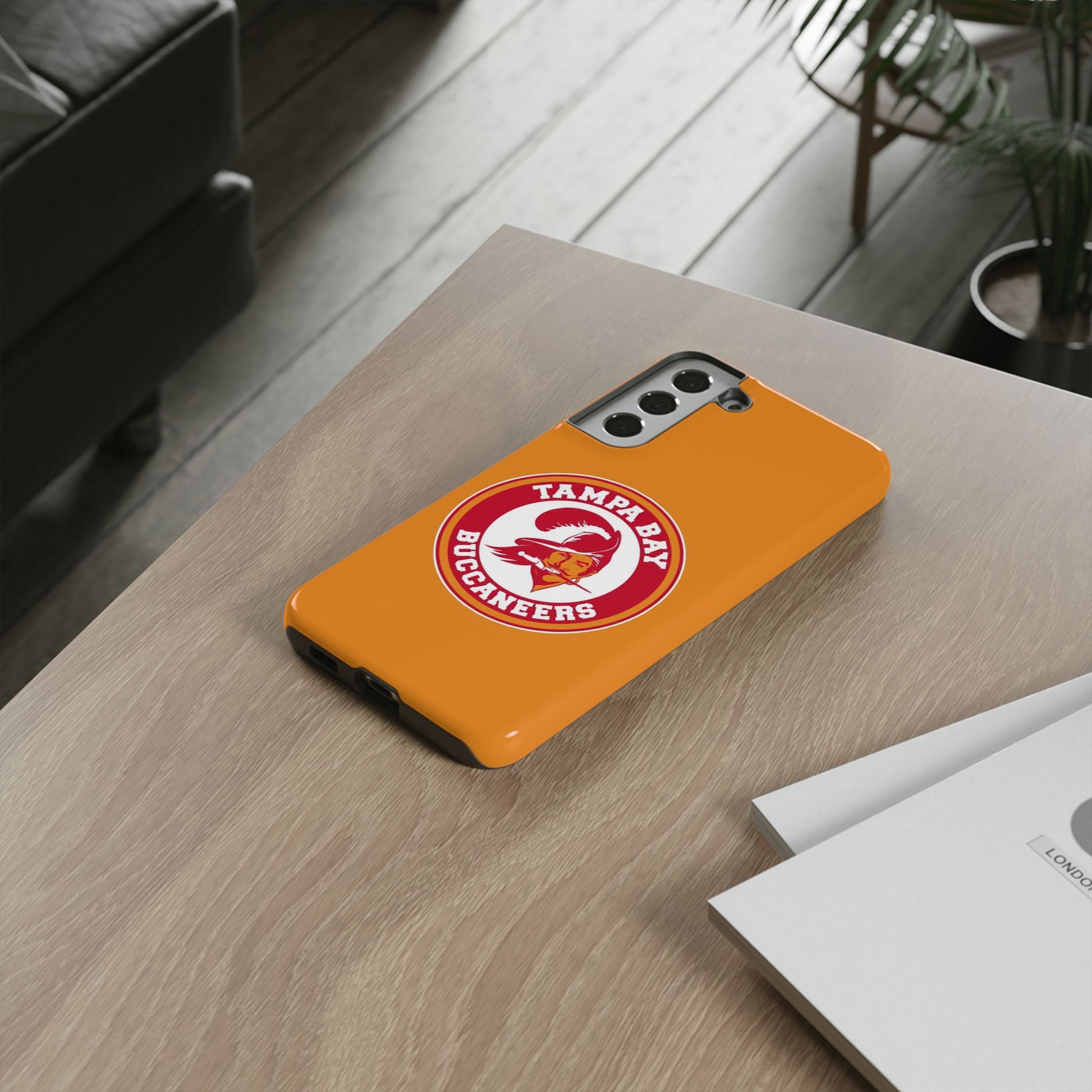 Classic Football Buccaneers Logo Tough Cases for iPhones, Samsung, and Pixel