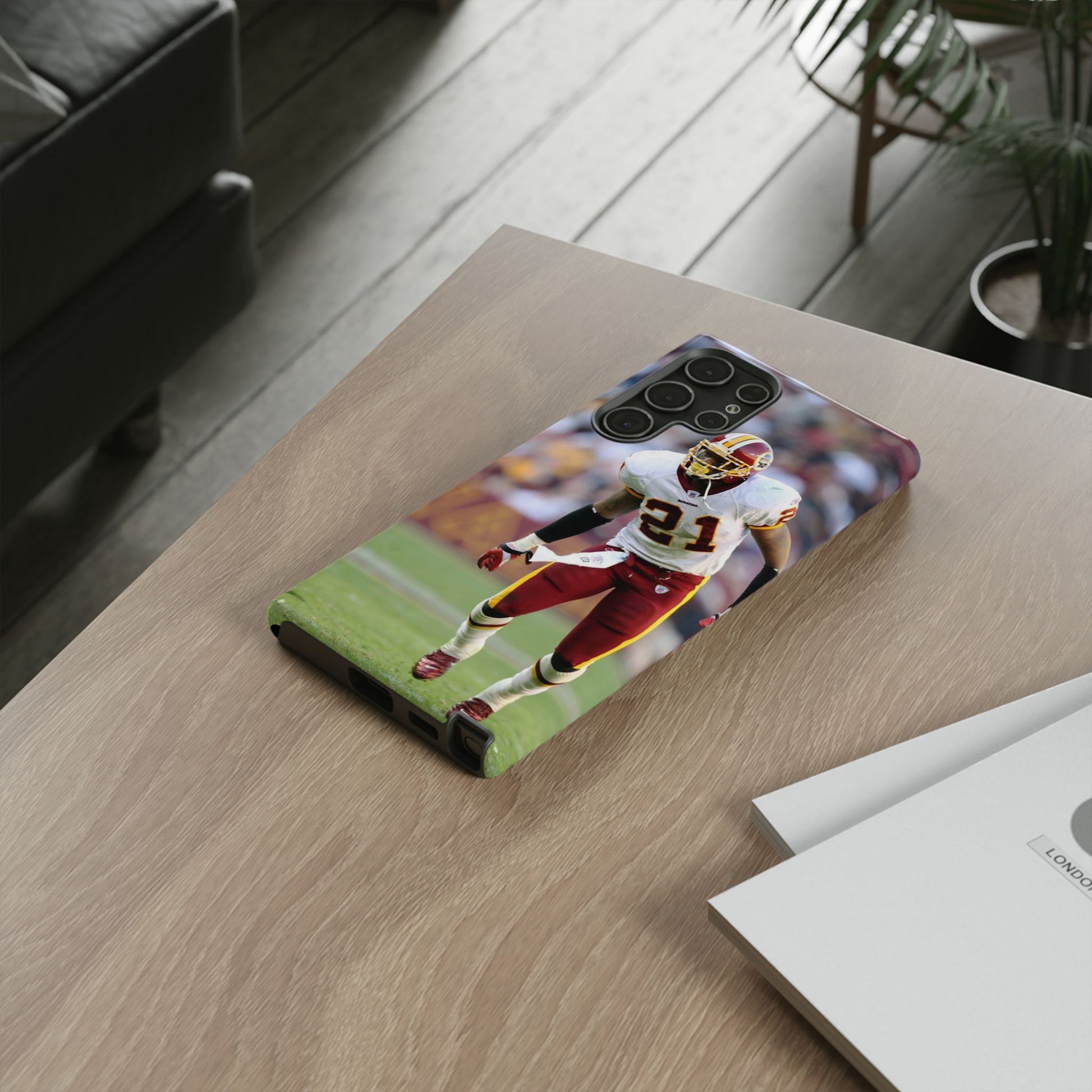Sean Taylor Classic Redskins Football Tough Cases for iPhones, Samsung, and Pixel