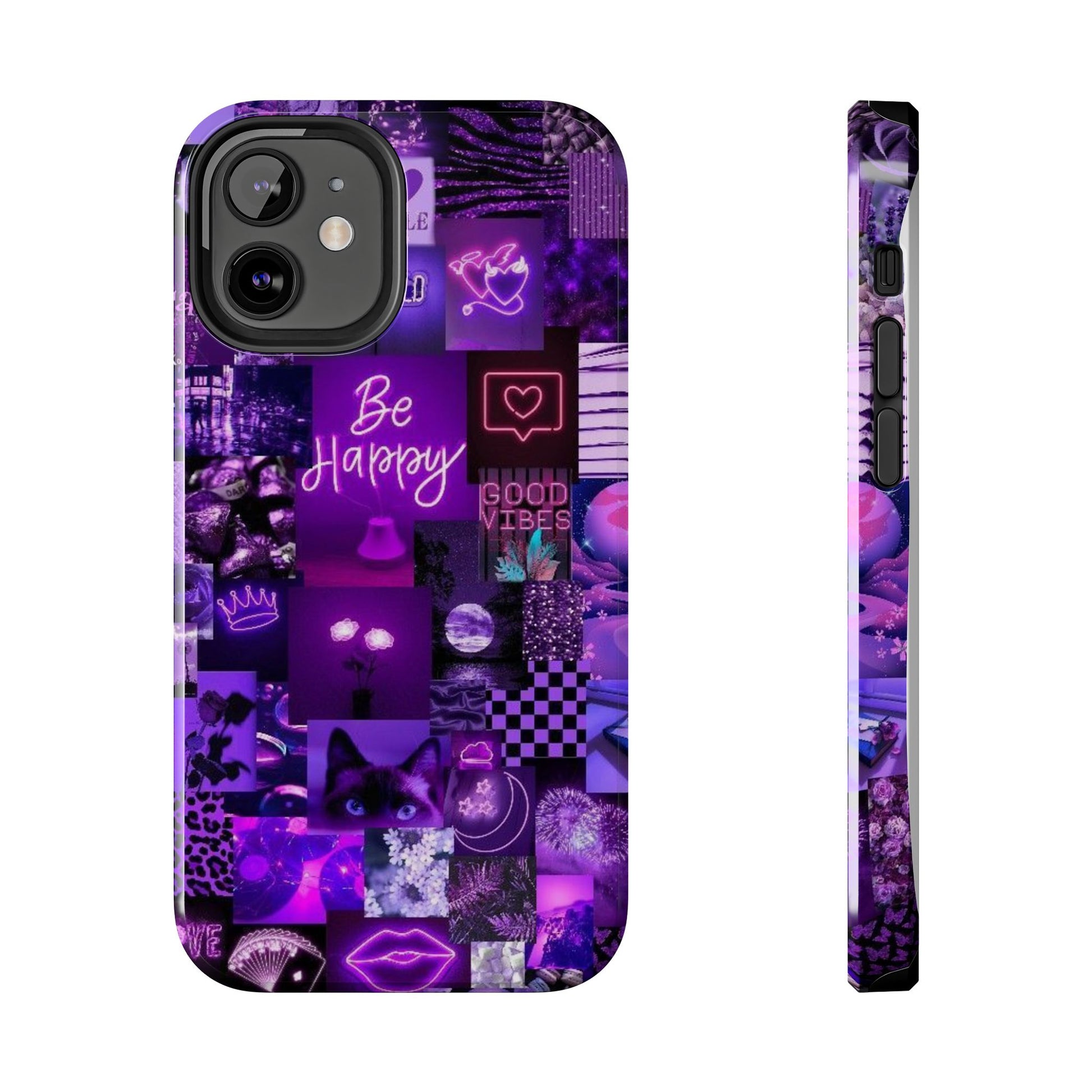 Be Happy Themed Tough Phone Cases for Iphones & Samsung Phones