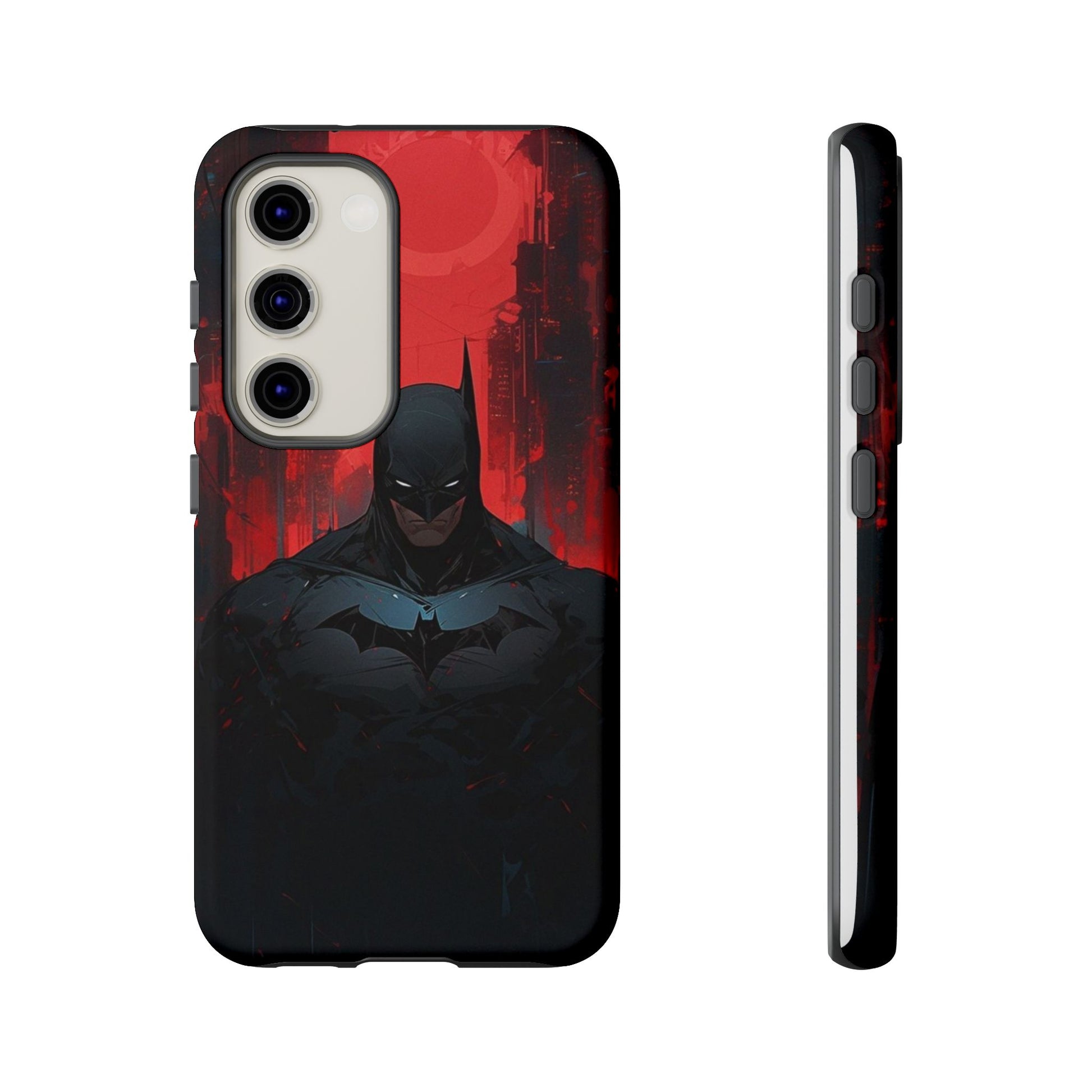 The Dark Knight Batman Tough Cases for iPhones, Samsung, and Pixel