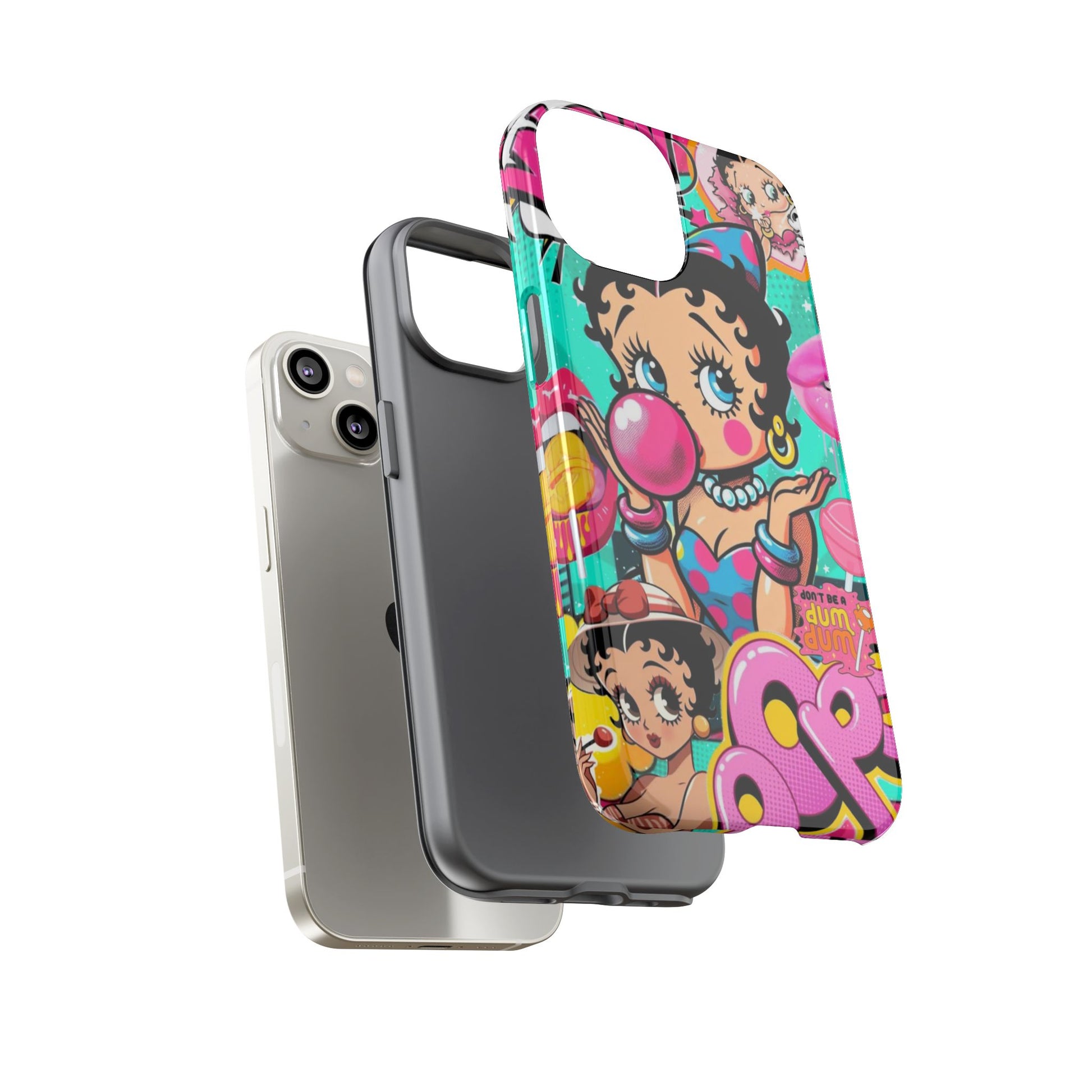 Betty Boop Comic Strip Phone Case for iPhone, Samsung Galaxy, & Pixel Phones