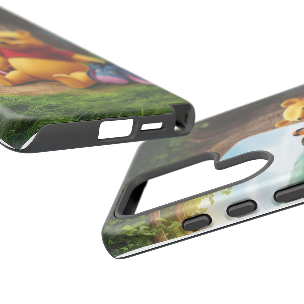 Cute Pooh Bear Phone Case, Tough Cases, Disney Phone for iPhones, Samsung, and Pixel