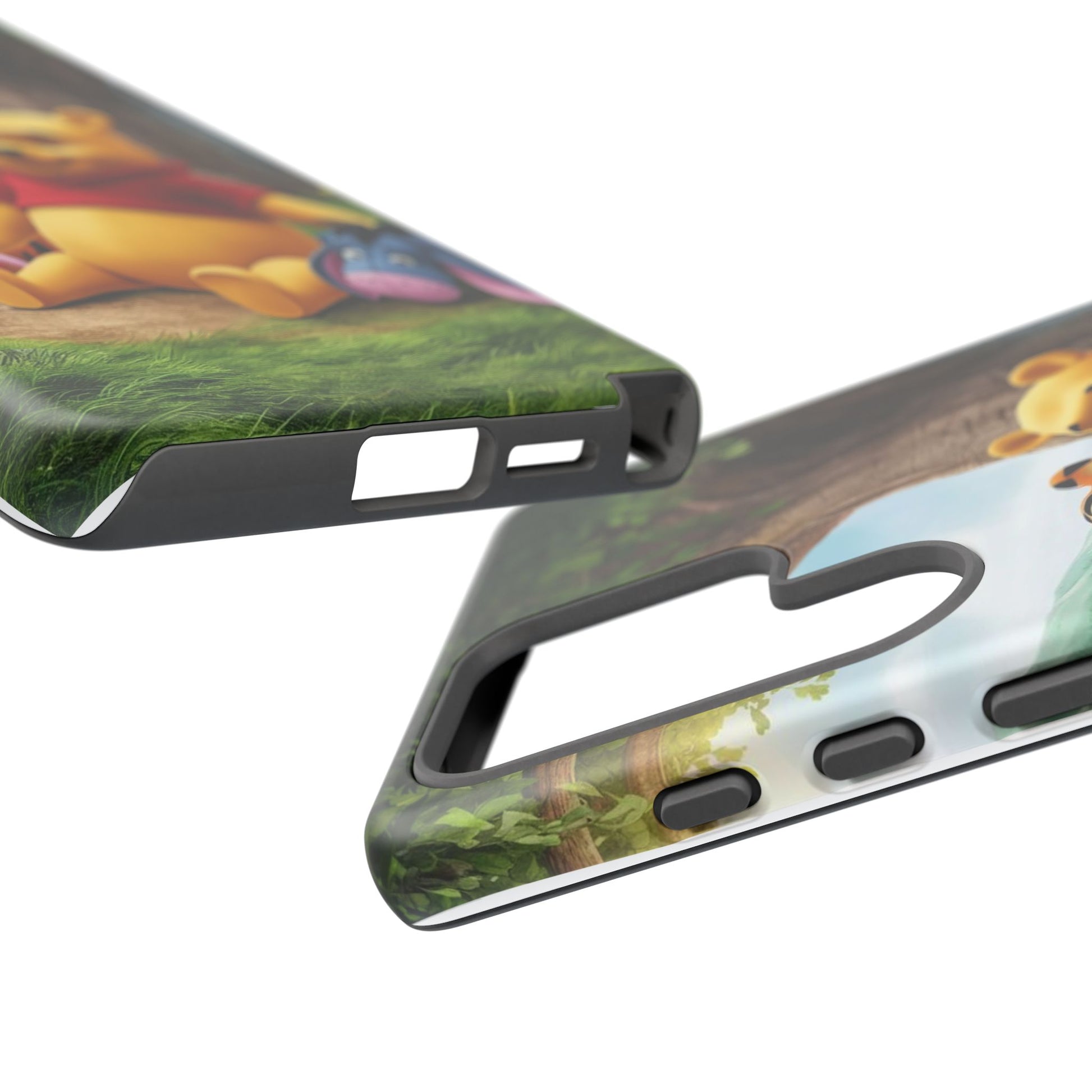 Cute Pooh Bear Phone Case, Tough Cases, Disney Phone for iPhones, Samsung, and Pixel