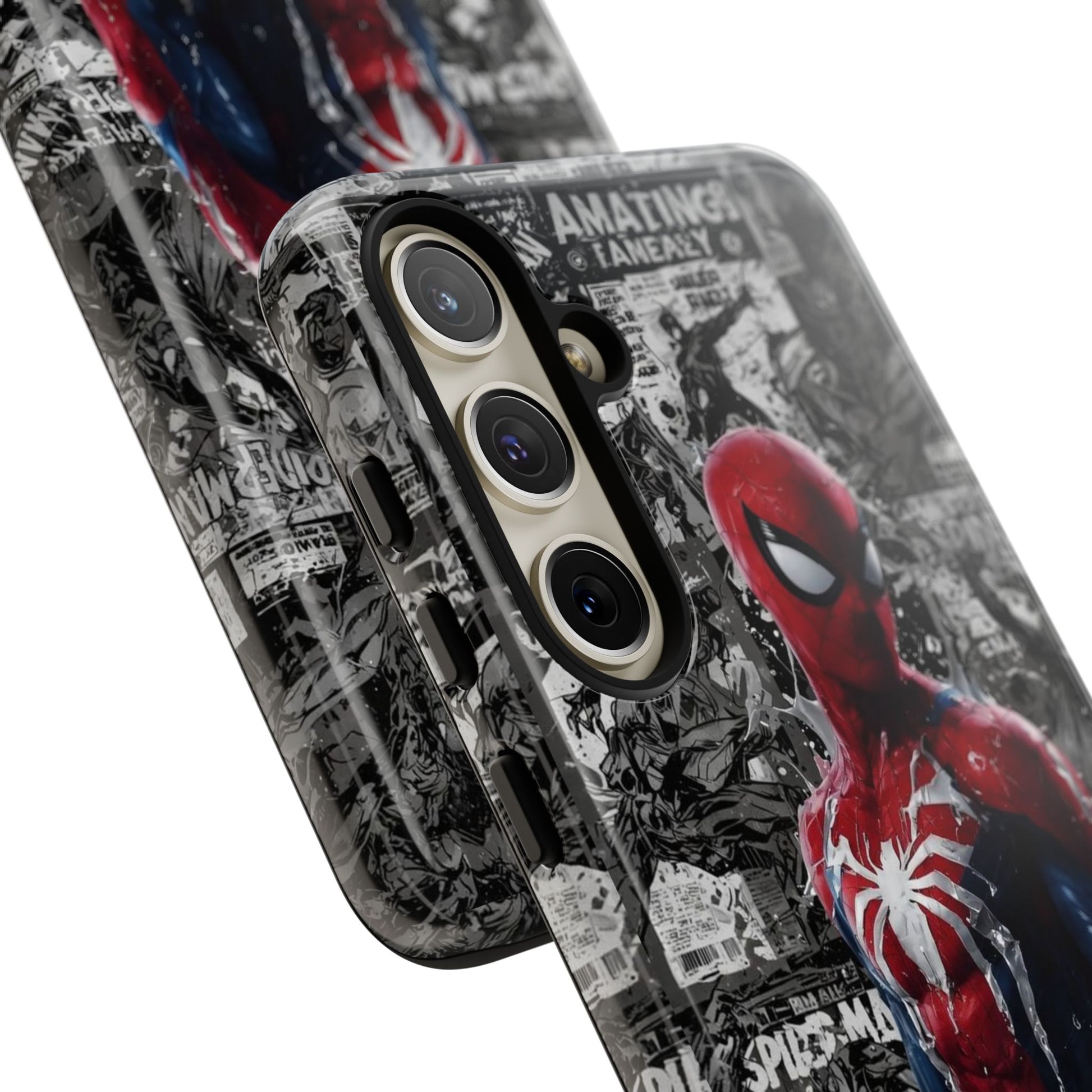Spiderman Phone Case, Tough Cases for iPhones, Samsung, and Pixel
