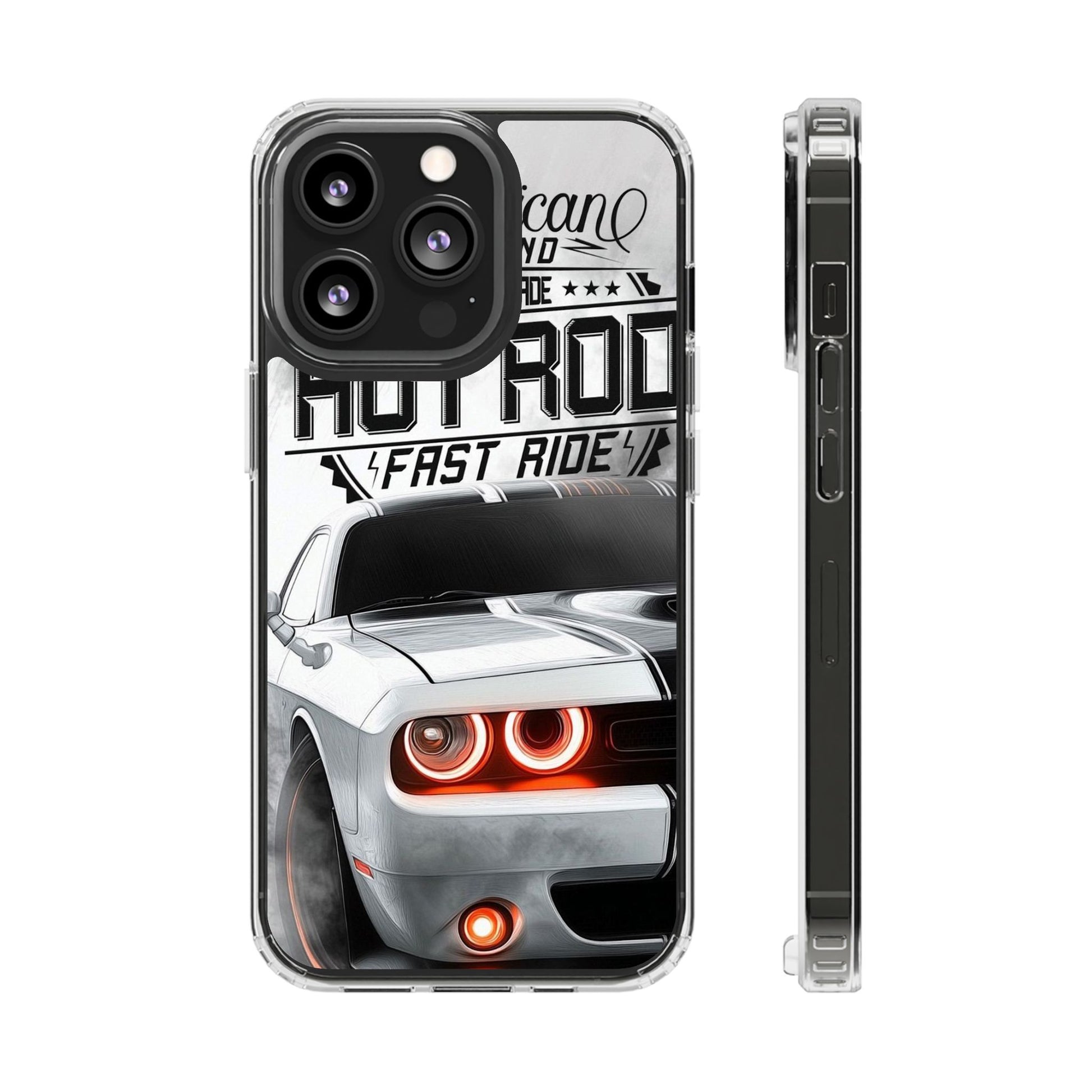 American Hot Rod Hell Cat Case for iPhone and Samsung phone