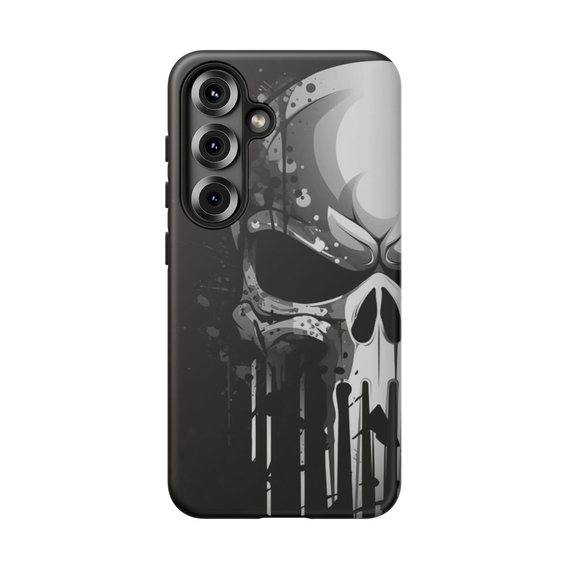 Punisher Skull Tough Cases for iPhones, Samsung, and Pixel