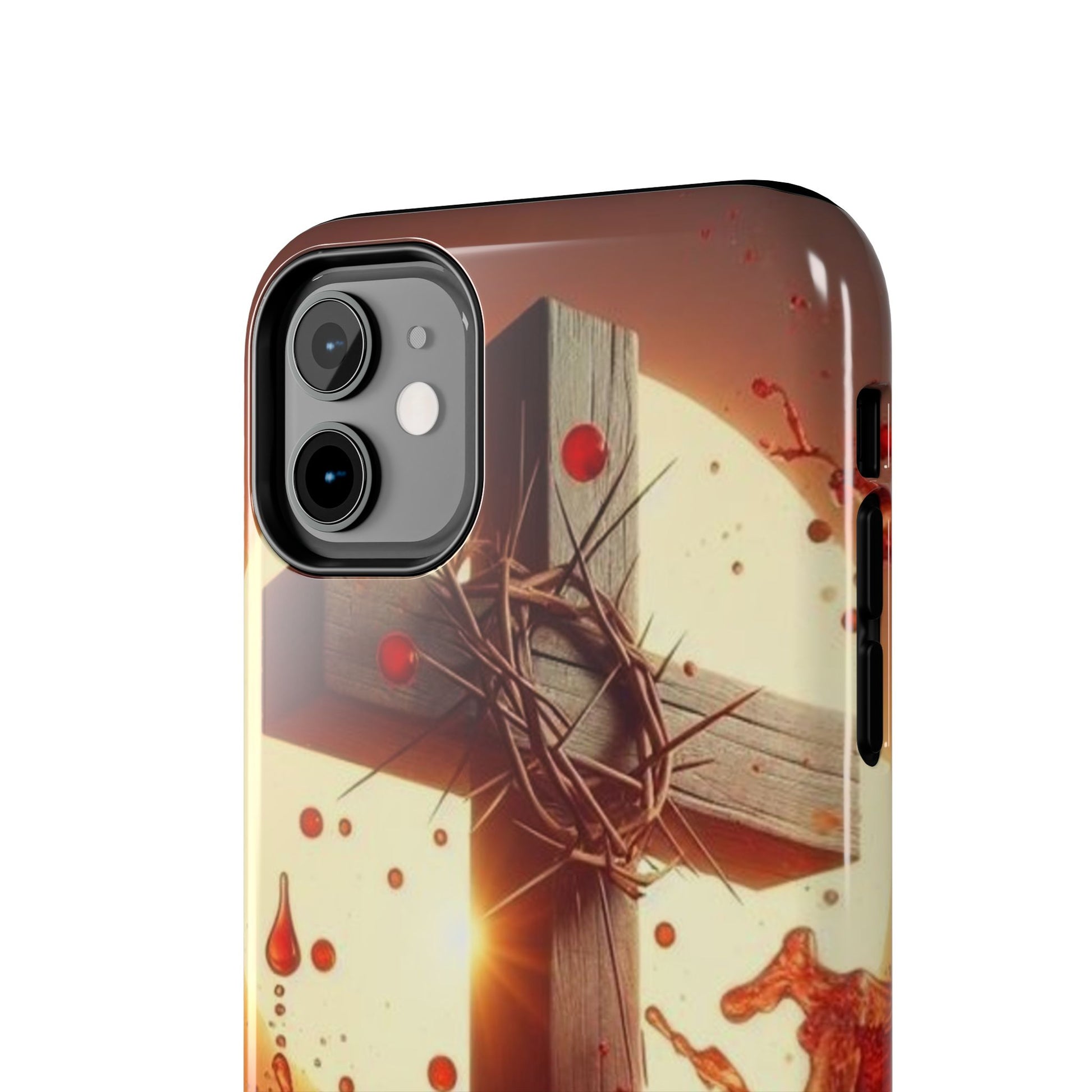 Blood of Christ Christian Theme Phone Cases for iPhones & Samsung Phones