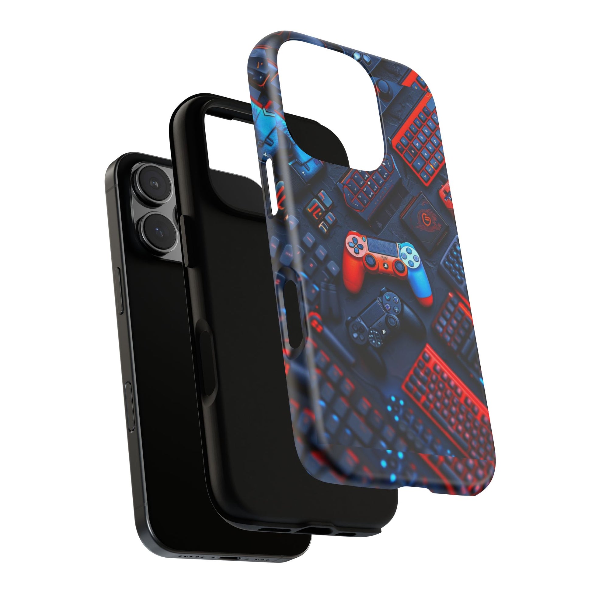 Gamer Themed Controllers Tough Cases for iPhones, Samsung, and Pixel