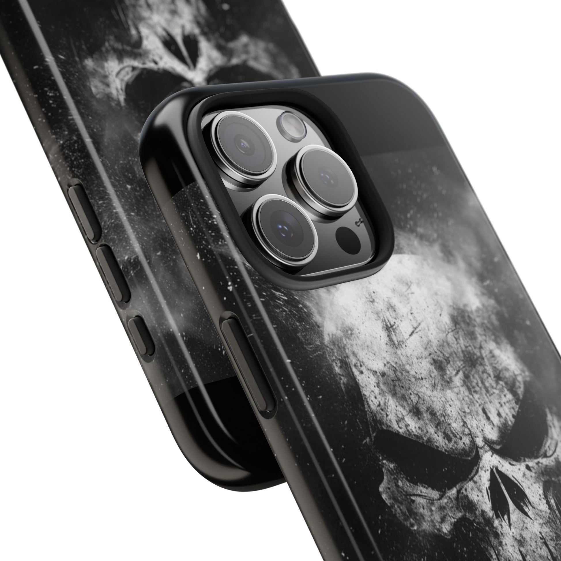 Smoking Skull Theme Phone Case for iPhone & Samsung Galaxy Phones