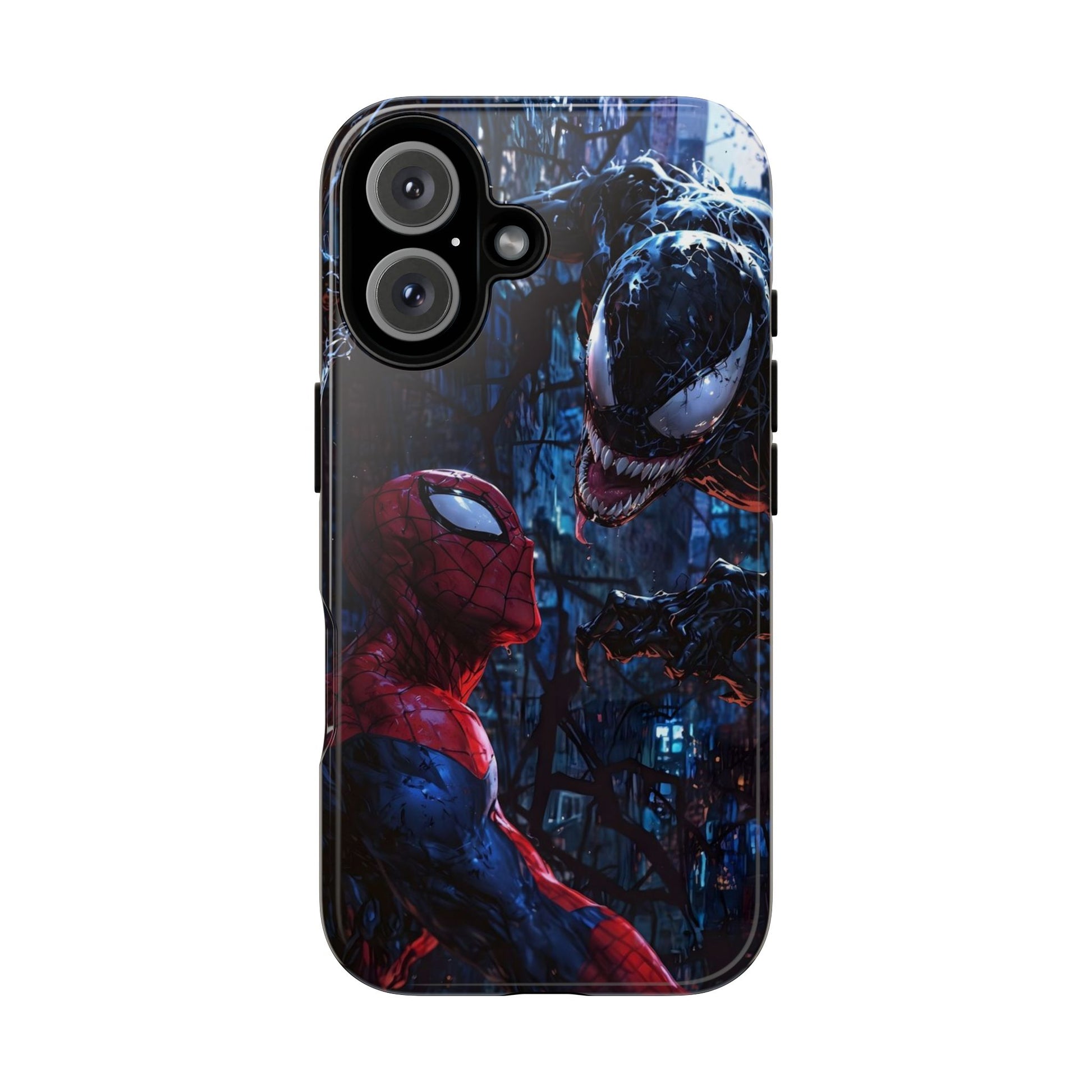 Venom x Spiderman Phone Case, Tough Cases for iPhones, Samsung, and Pixel