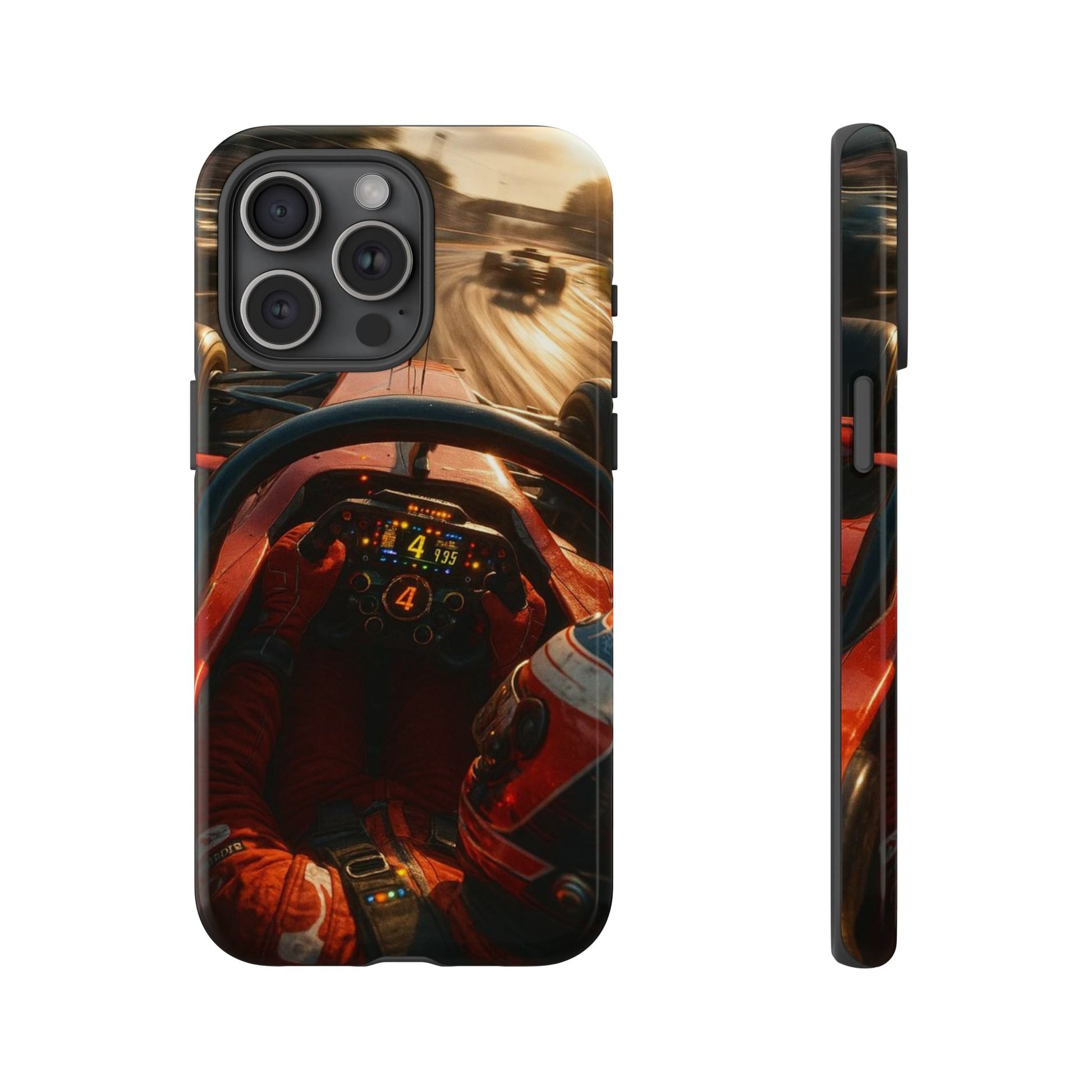Formula 1 Cockpit Phone Case, Tough Cases for iPhones, Samsung, and Pixel