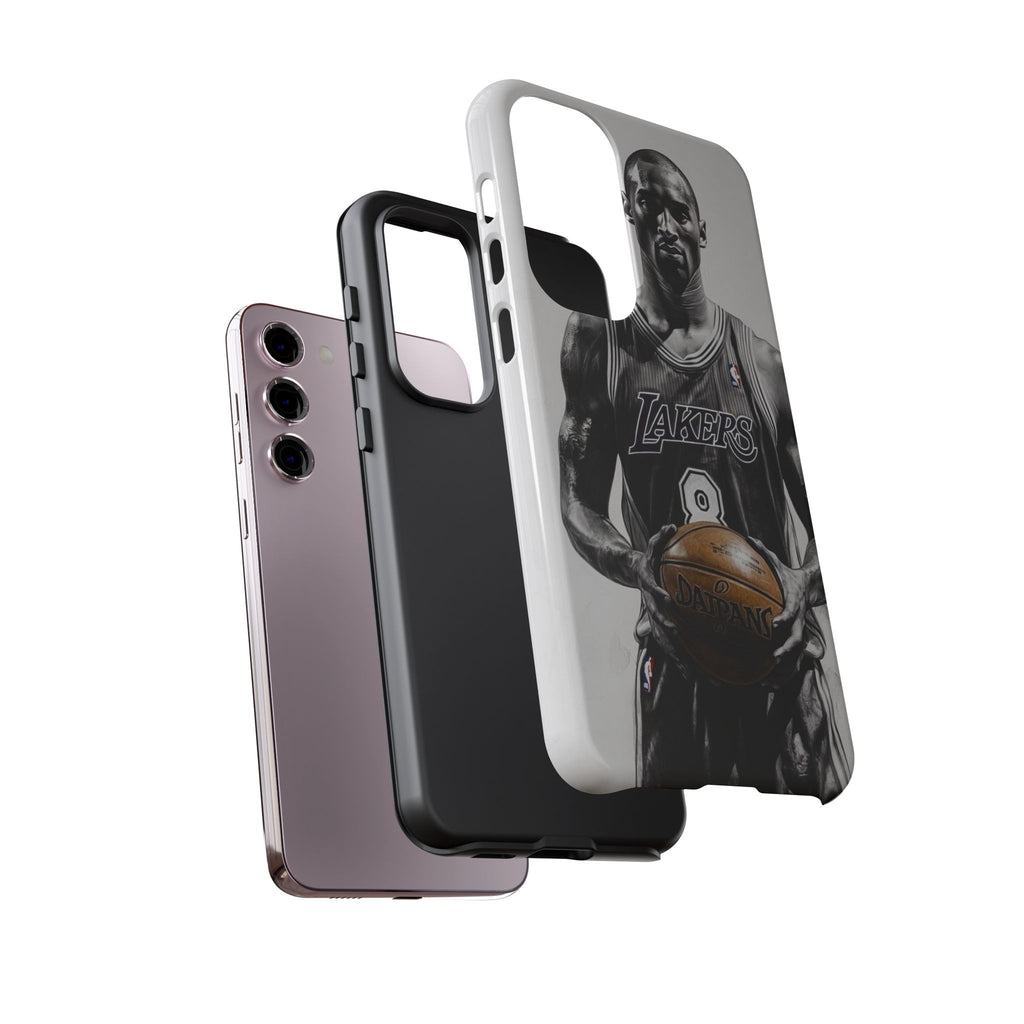 Kobe Basketball Art Tough Cases for iPhones, Samsung, and Pixel