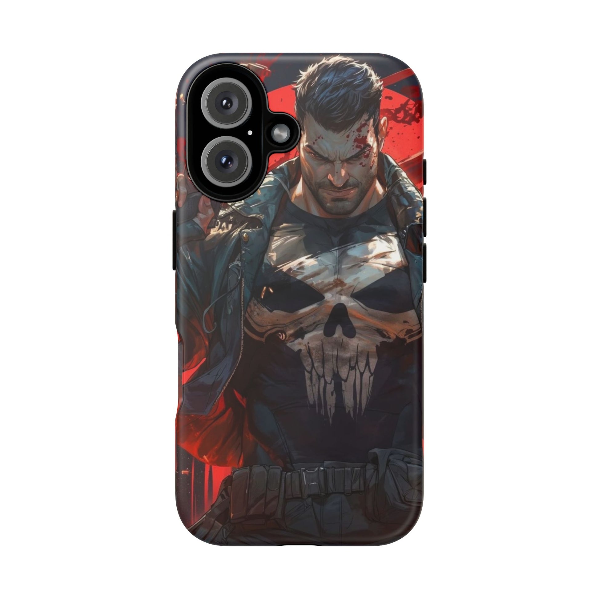 Punisher Tough Cases for iPhones, Samsung, and Pixel