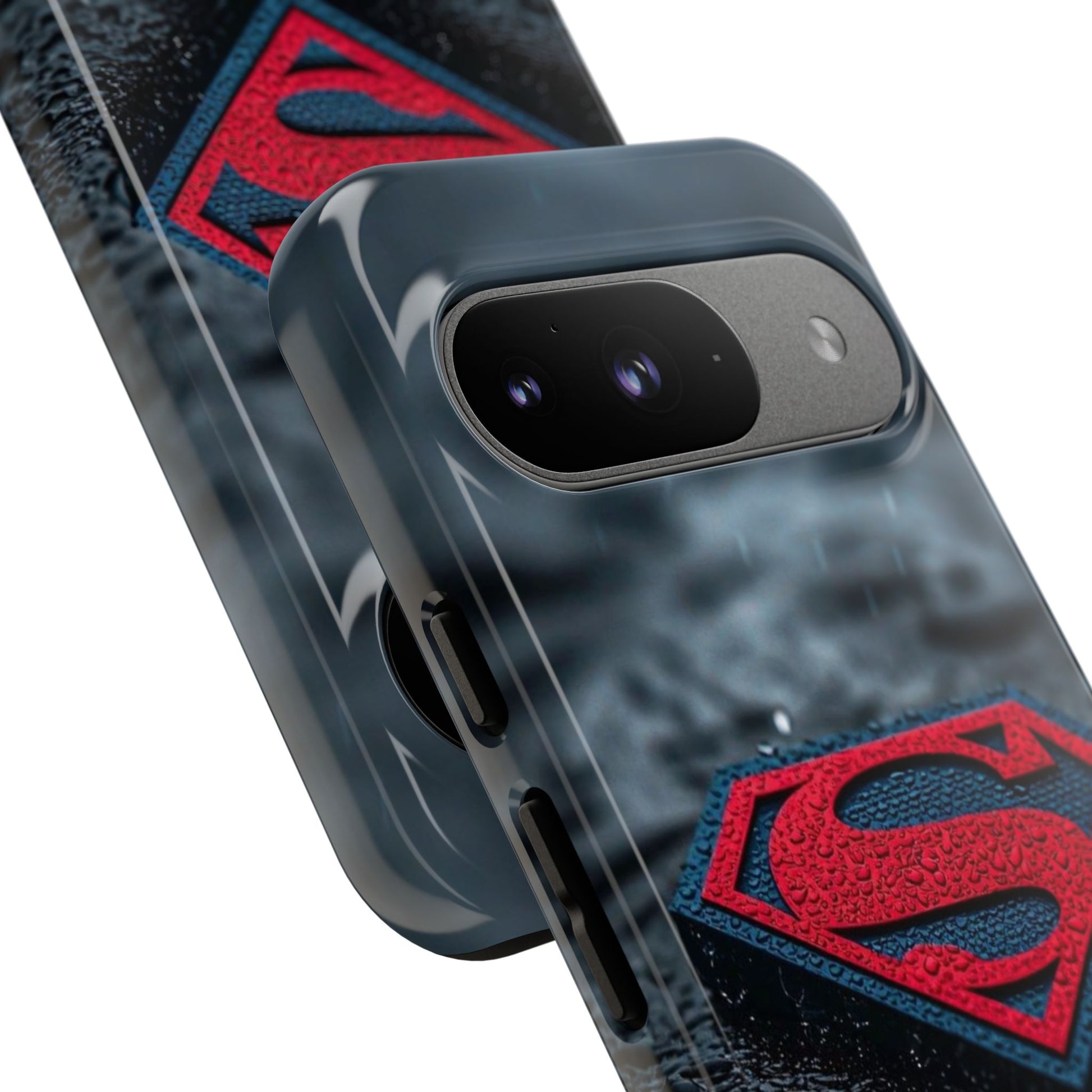 Superman Logo Tough Cases for iPhones, Samsung, and Pixel