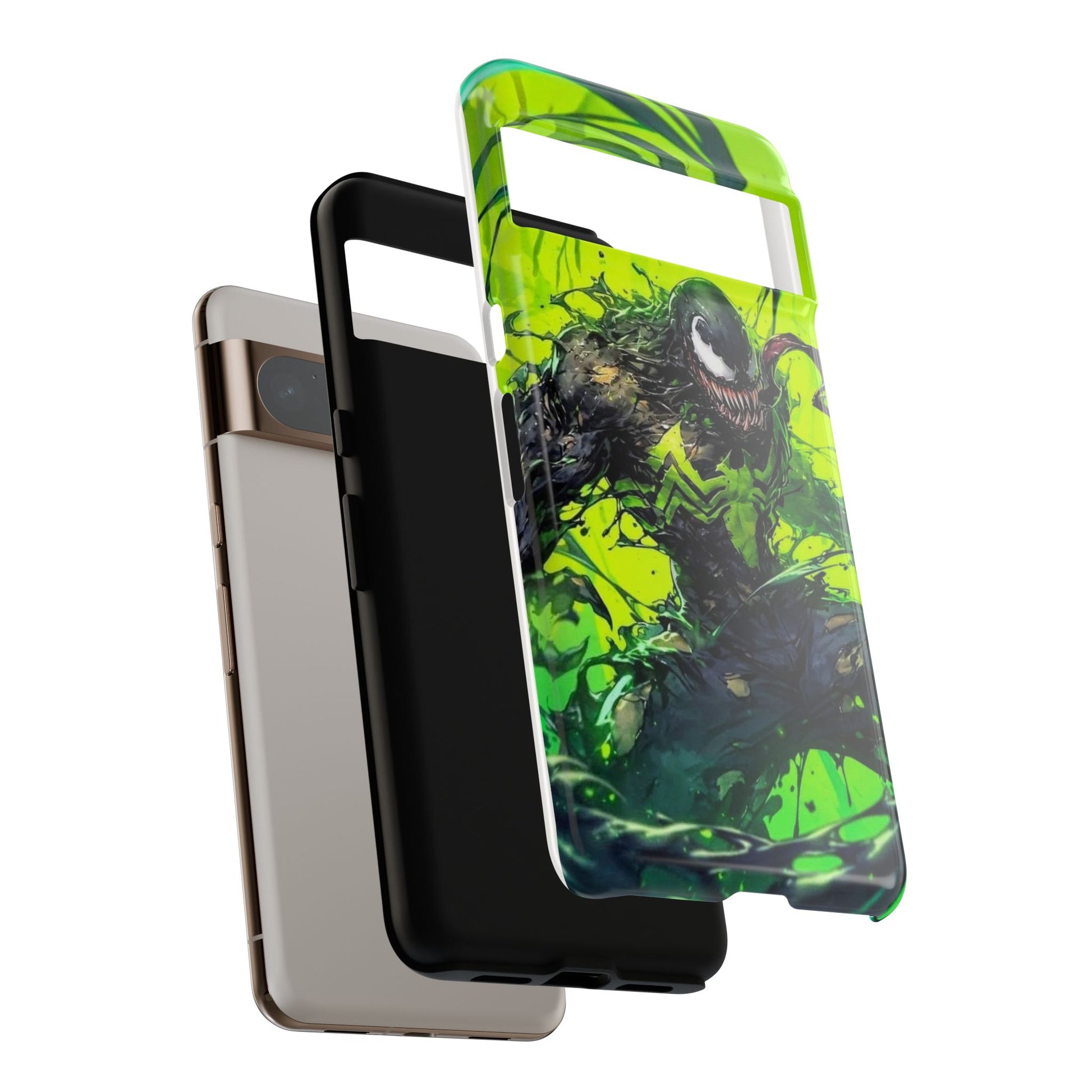 Evil Venom Phone Case, Tough Cases, Marvel Comics Phone for iPhones, Samsung, and Pixel