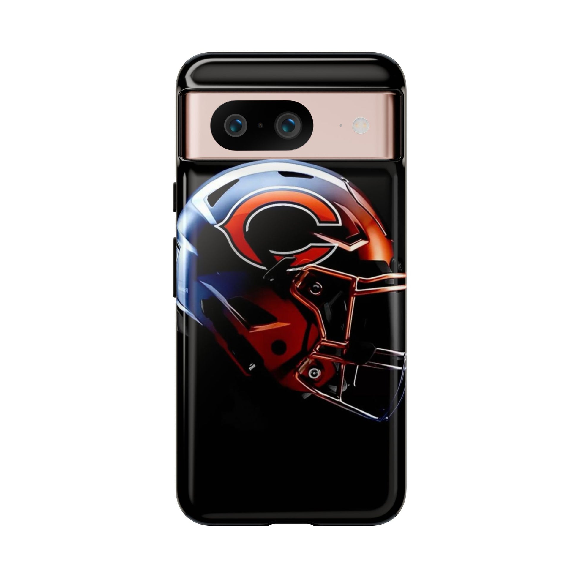 Football Helmet Chicago Bears Phone Case, Tough Cases for iPhones, Samsung, and Pixel