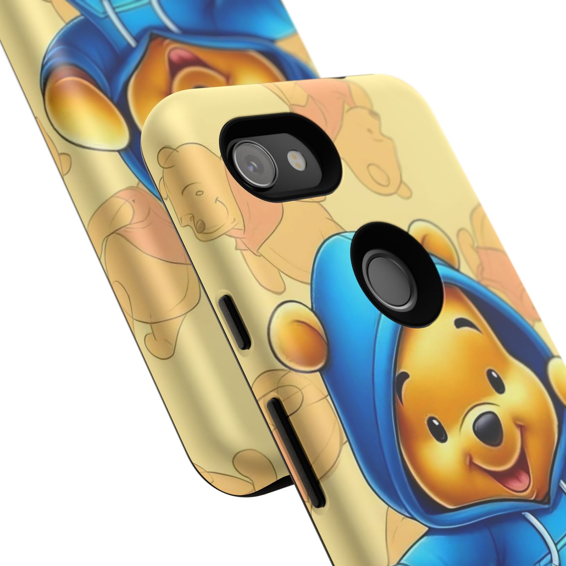 Cute Pooh Bear Phone Case, Tough Case