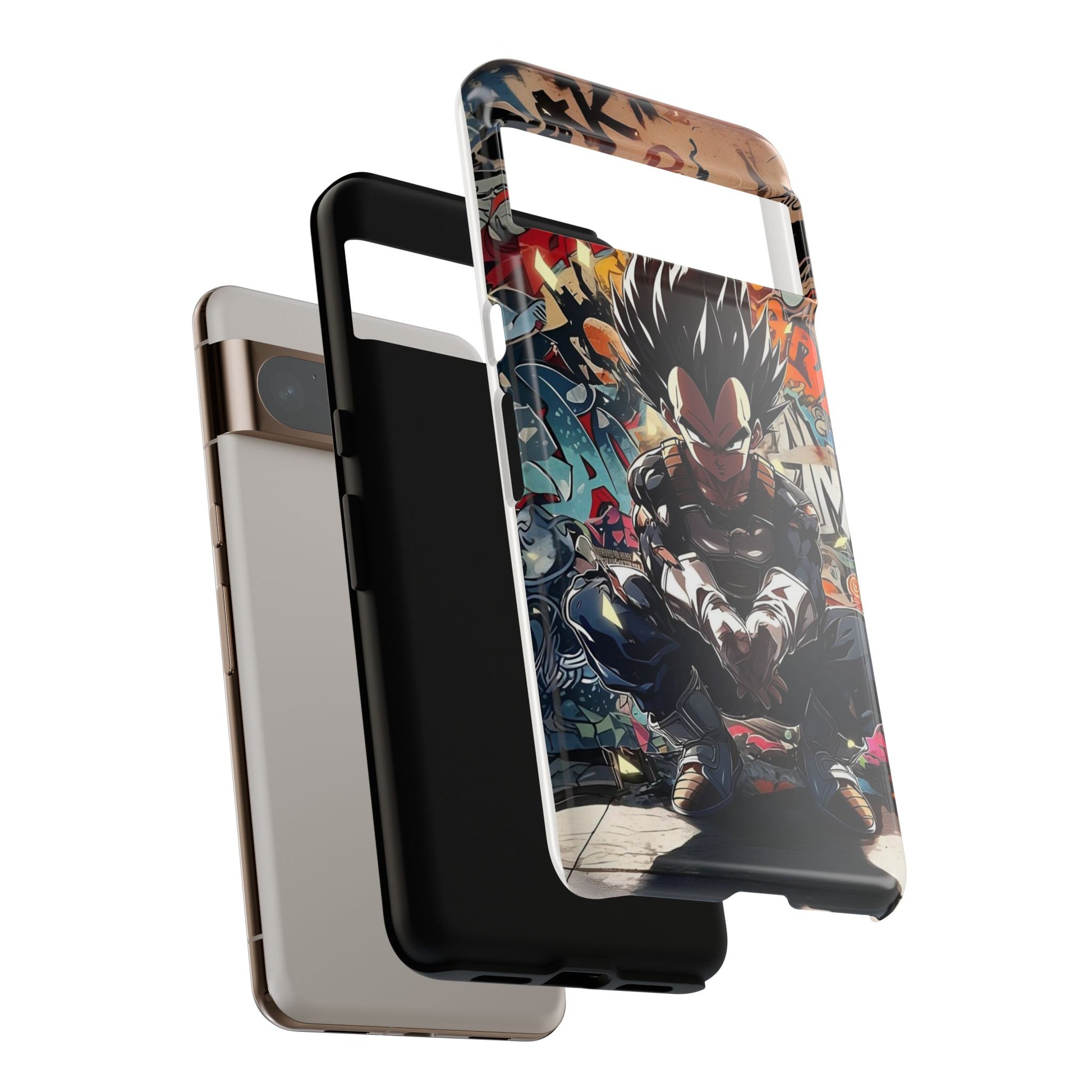 Anime Vegeta Dragon ball Z Tough Cases for iPhones, Samsung, and Pixel