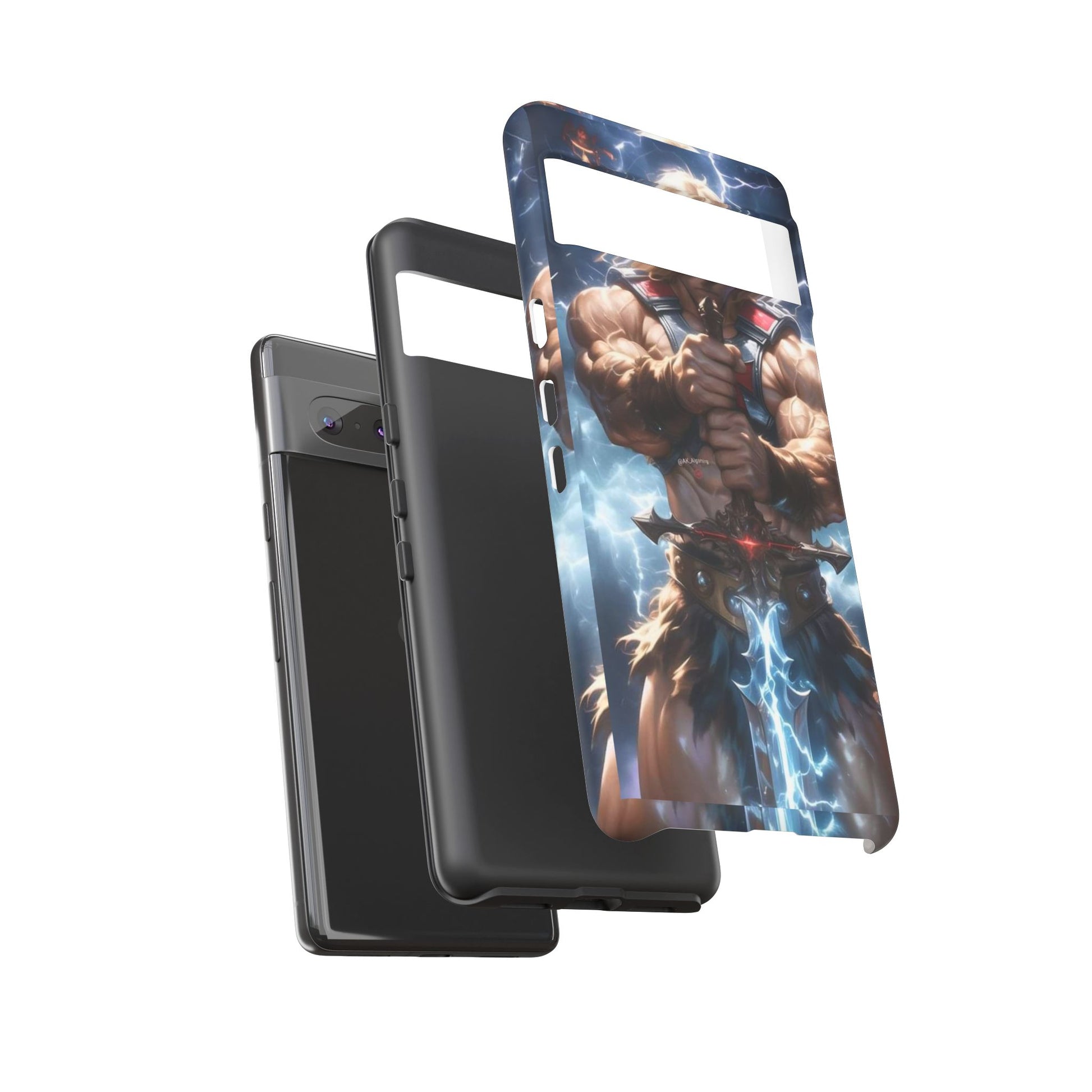 He-Man Masters of the Universe Tough Cases for iPhones, Samsung, and Pixel