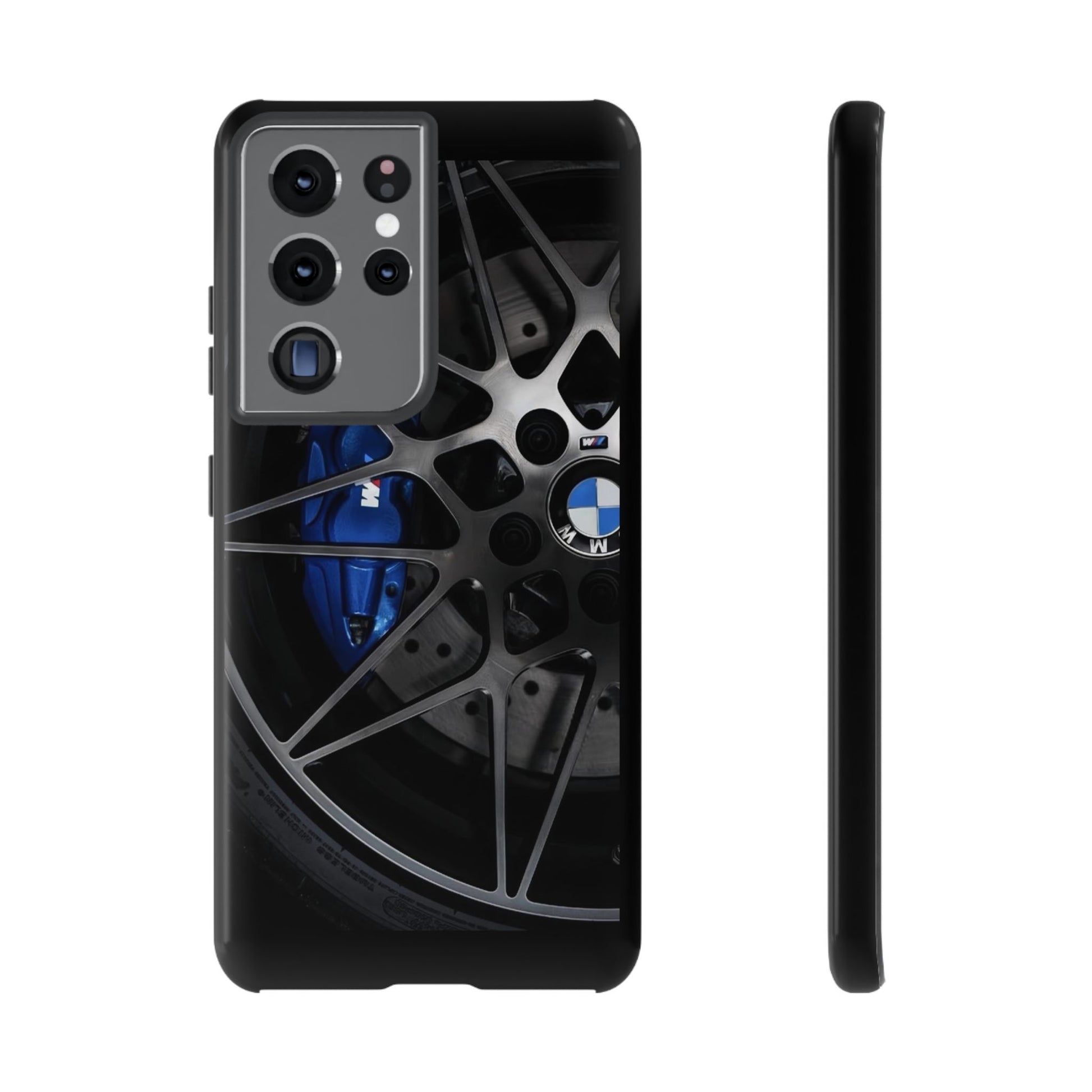 BMW M3 Racing Wheels Tough Cases for iPhones, Samsung, and Pixel
