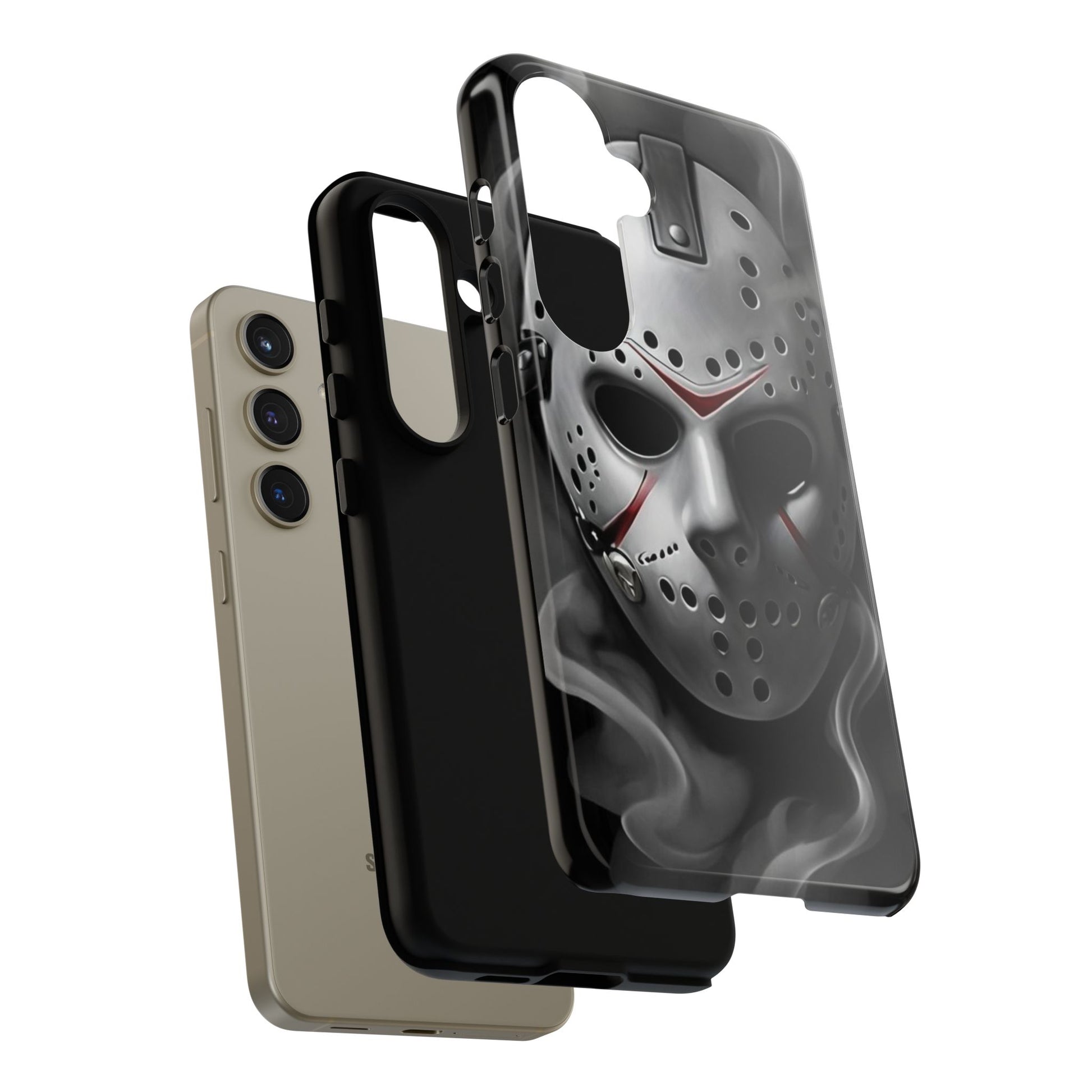 Friday the 13th Jason's Mask Tough Cases for iPhones, Samsung, and Pixel