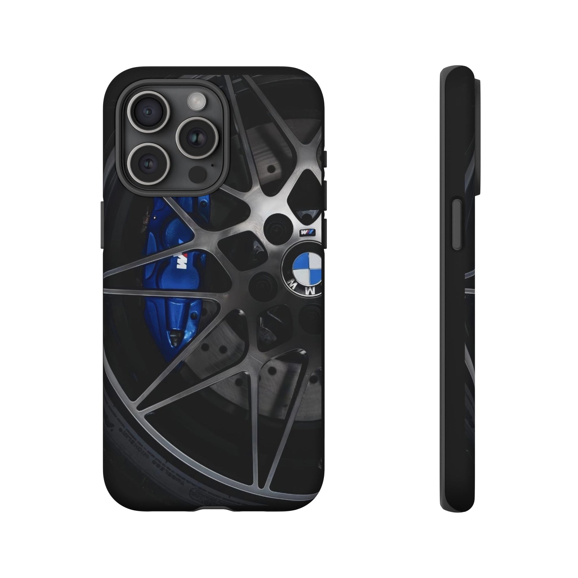 BMW M3 Racing Wheels Tough Cases for iPhones, Samsung, and Pixel