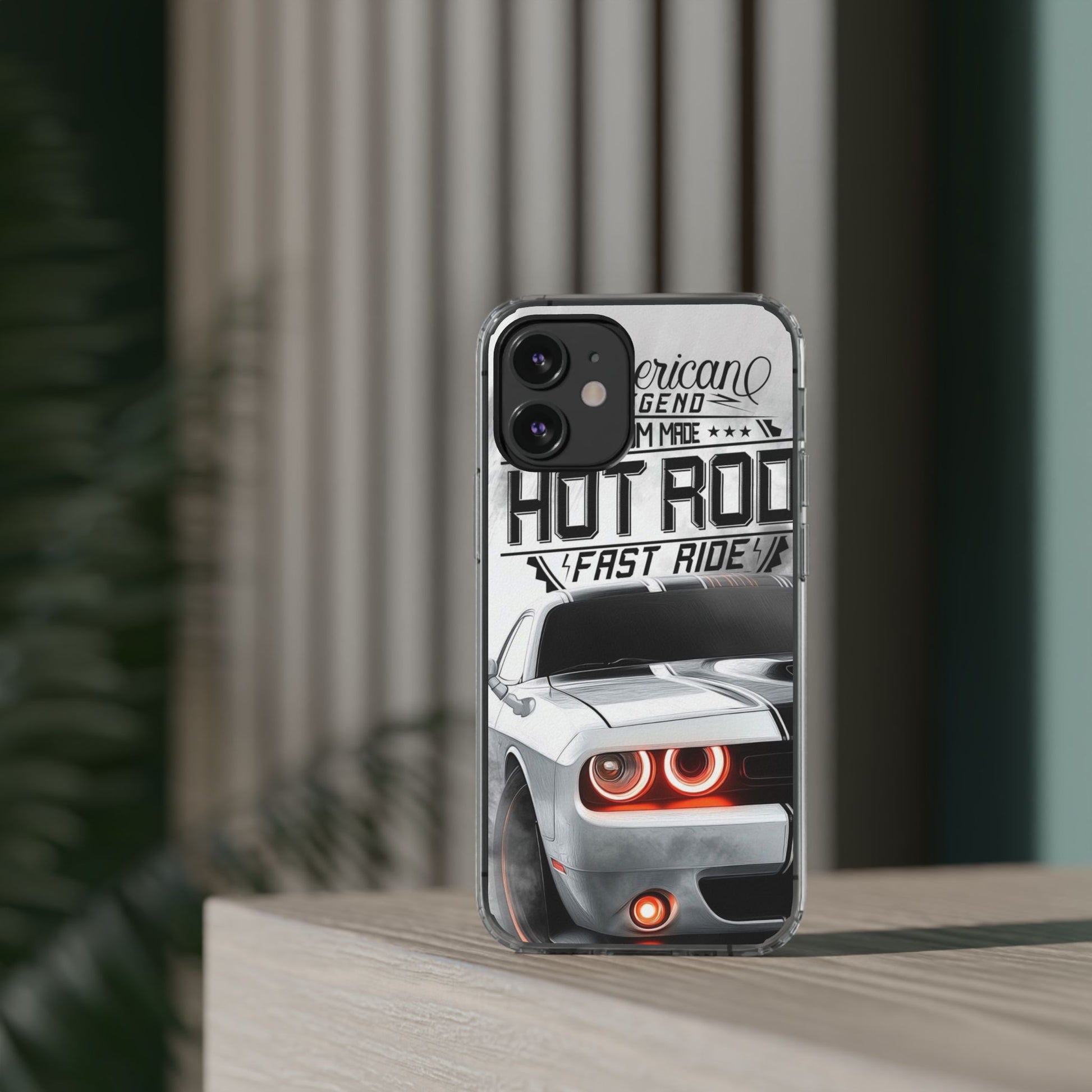 American Hot Rod Hell Cat Case for iPhone and Samsung phone