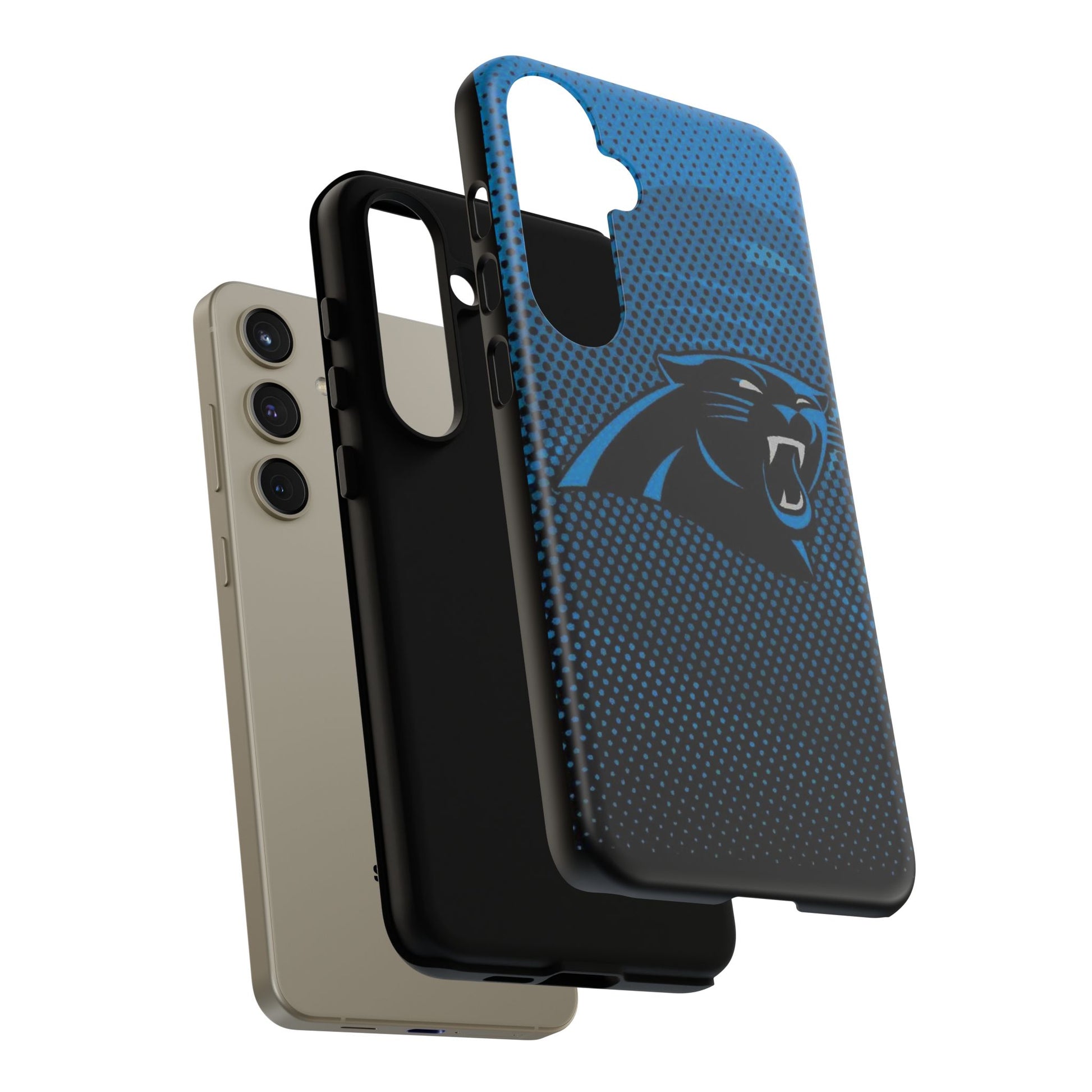 Carolina Panthers Football Logo Tough Cases for iPhones, Samsung, and Pixel