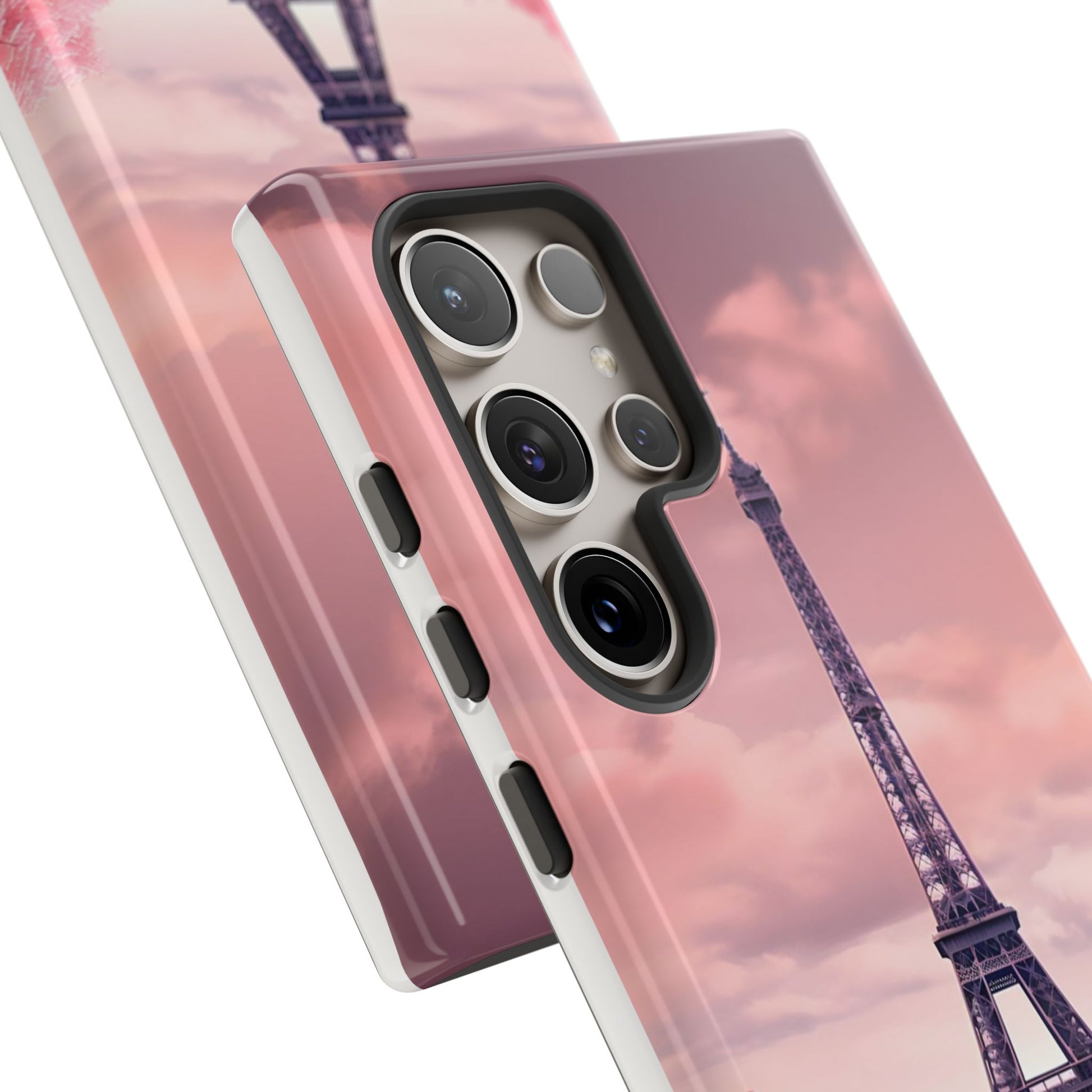 Eiffel Tower Paris Tough Cases for iPhones, Samsung, and Pixel
