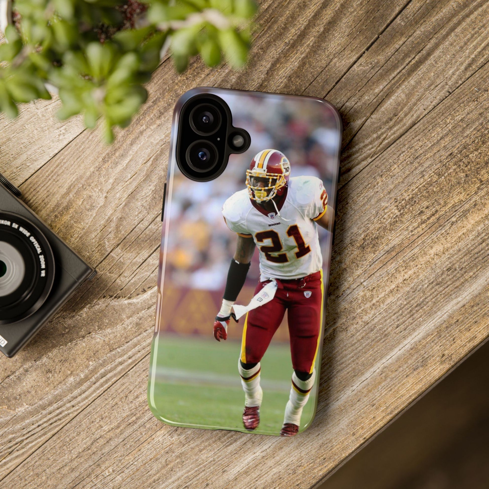 Sean Taylor Classic Redskins Football Tough Cases for iPhones, Samsung, and Pixel