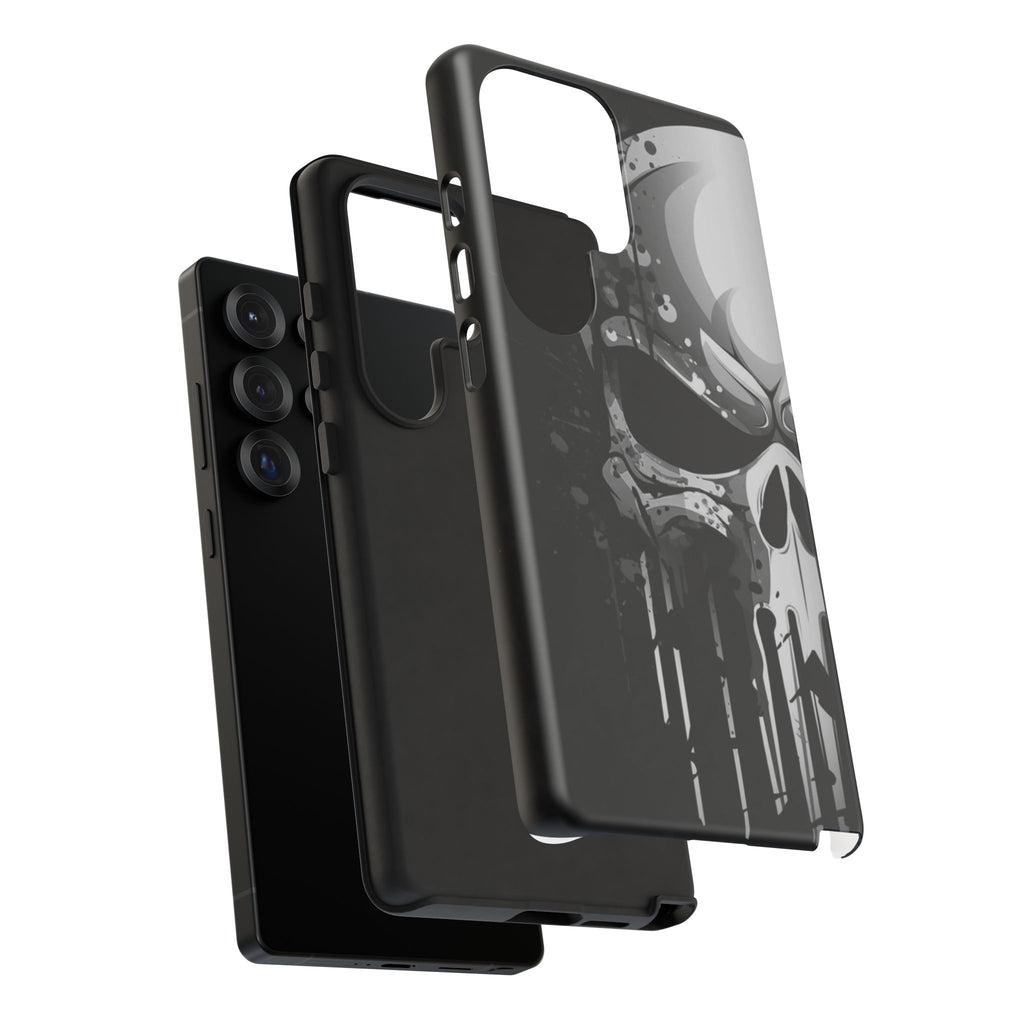 Punisher Skull Tough Cases for iPhones, Samsung, and Pixel