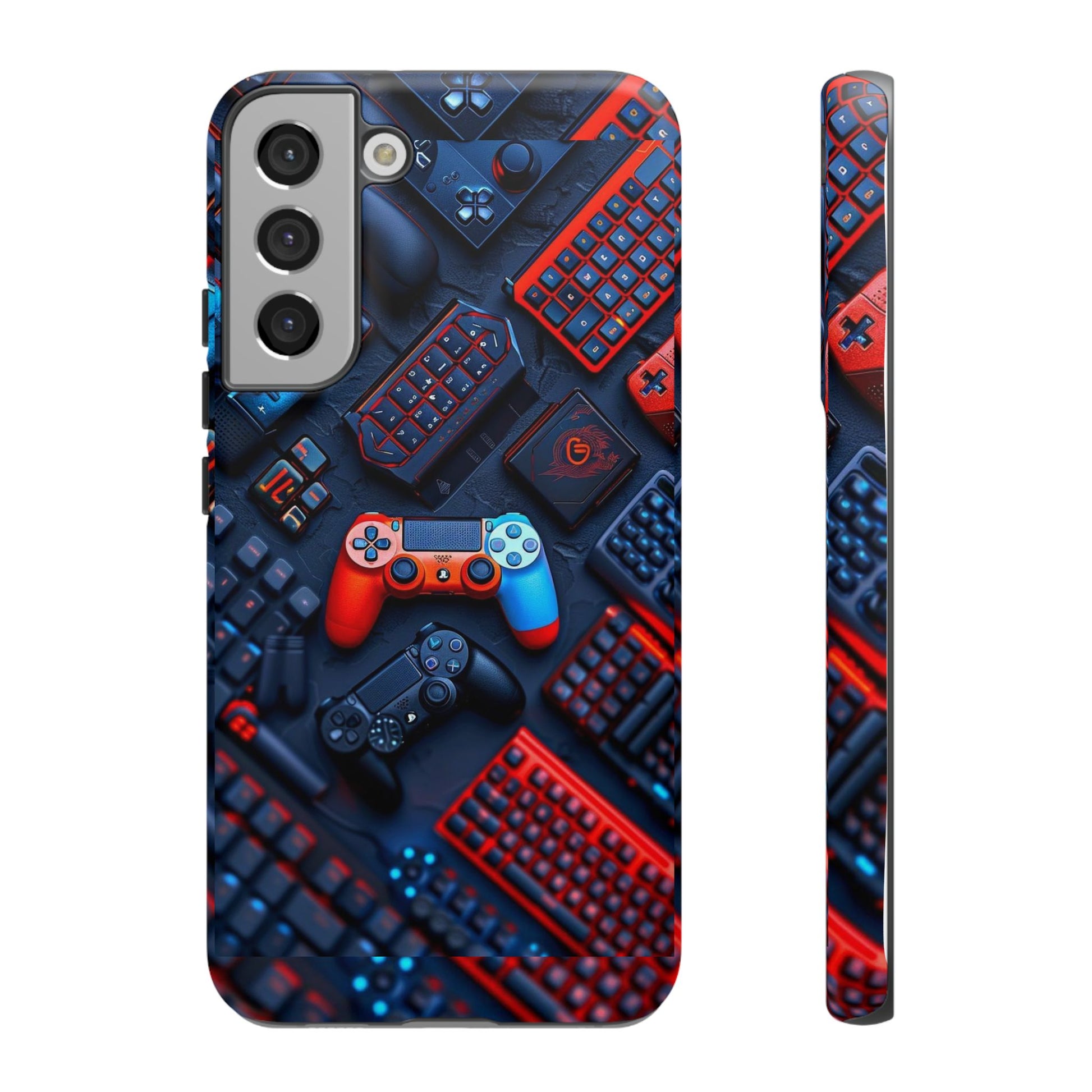 Gamer Themed Controllers Tough Cases for iPhones, Samsung, and Pixel