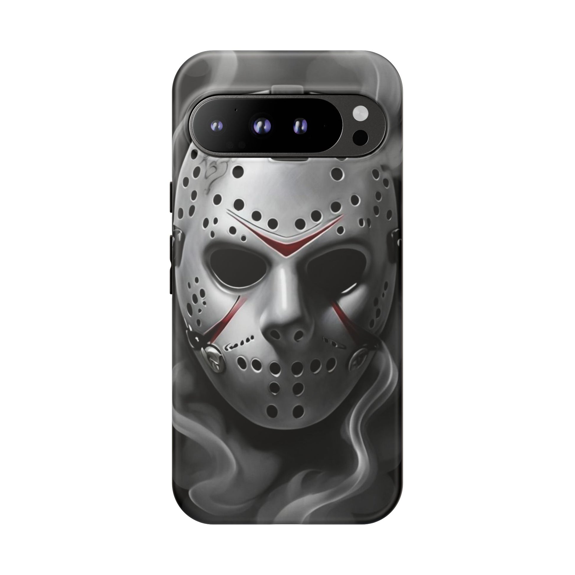Friday the 13th Jason's Mask Tough Cases for iPhones, Samsung, and Pixel