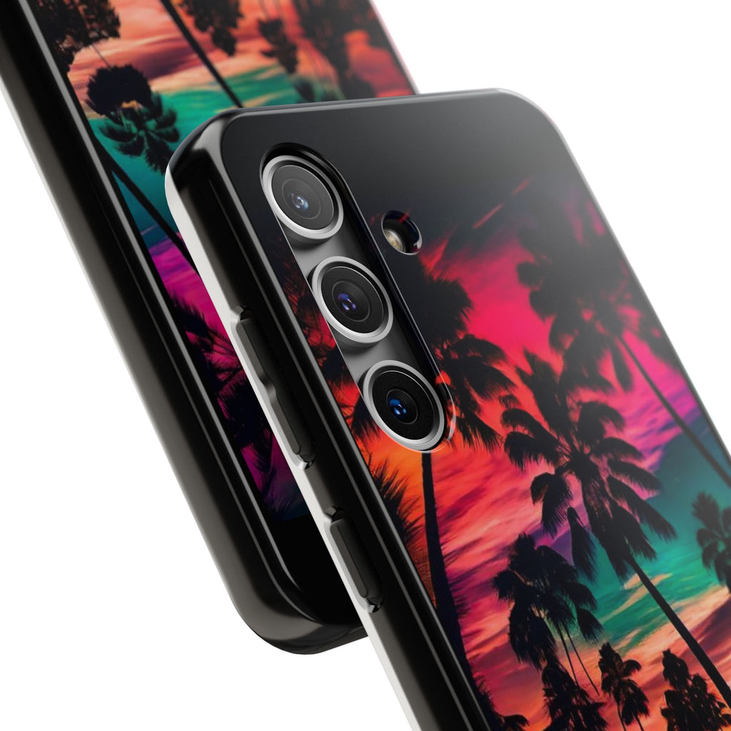 Beautiful Beach Sunset Landscape Phone Case for iPhone & Samsung Galaxy Phones