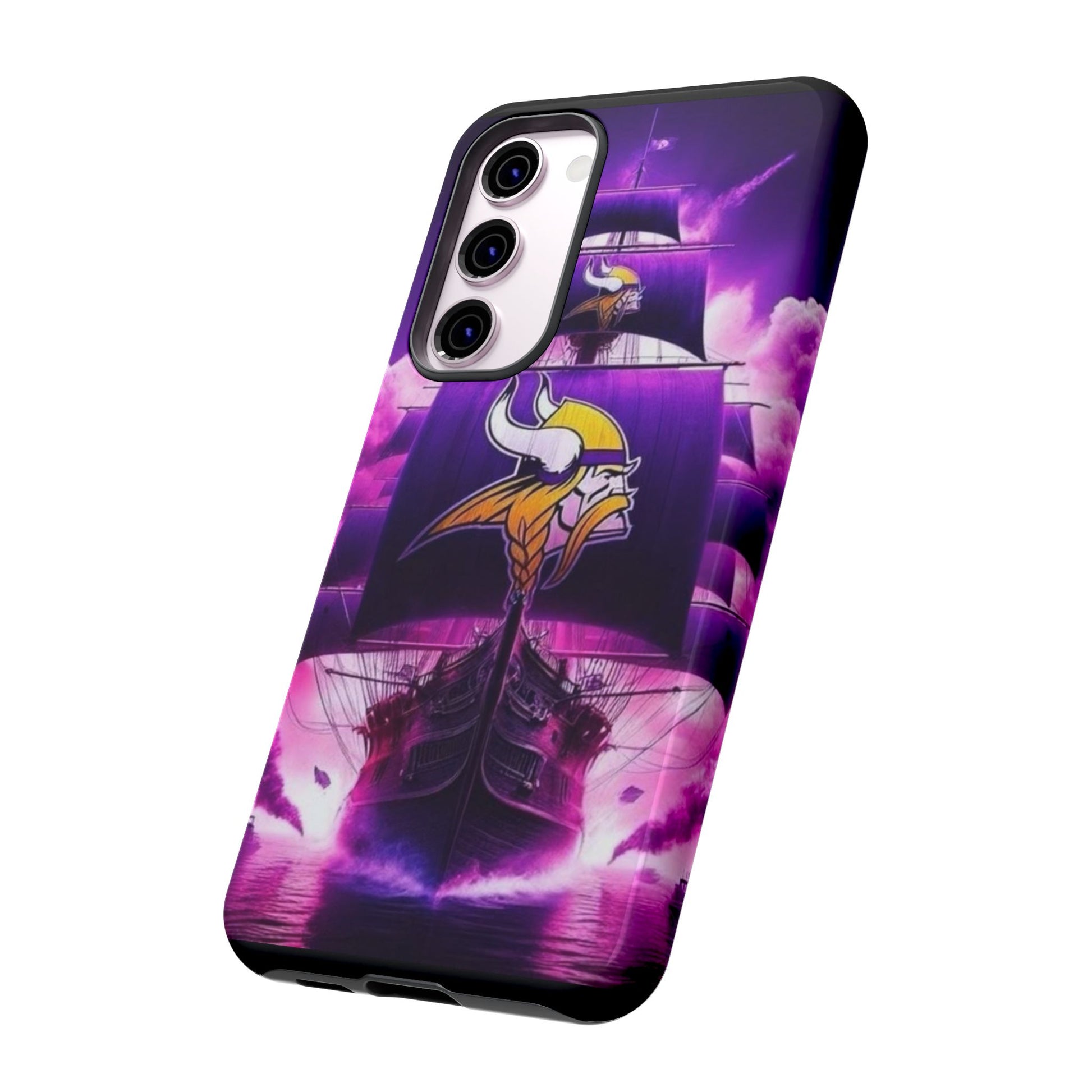 Minnesota Vikings Ship Football Phone Case, Tough Cases for iPhones, Samsung, and Pixel