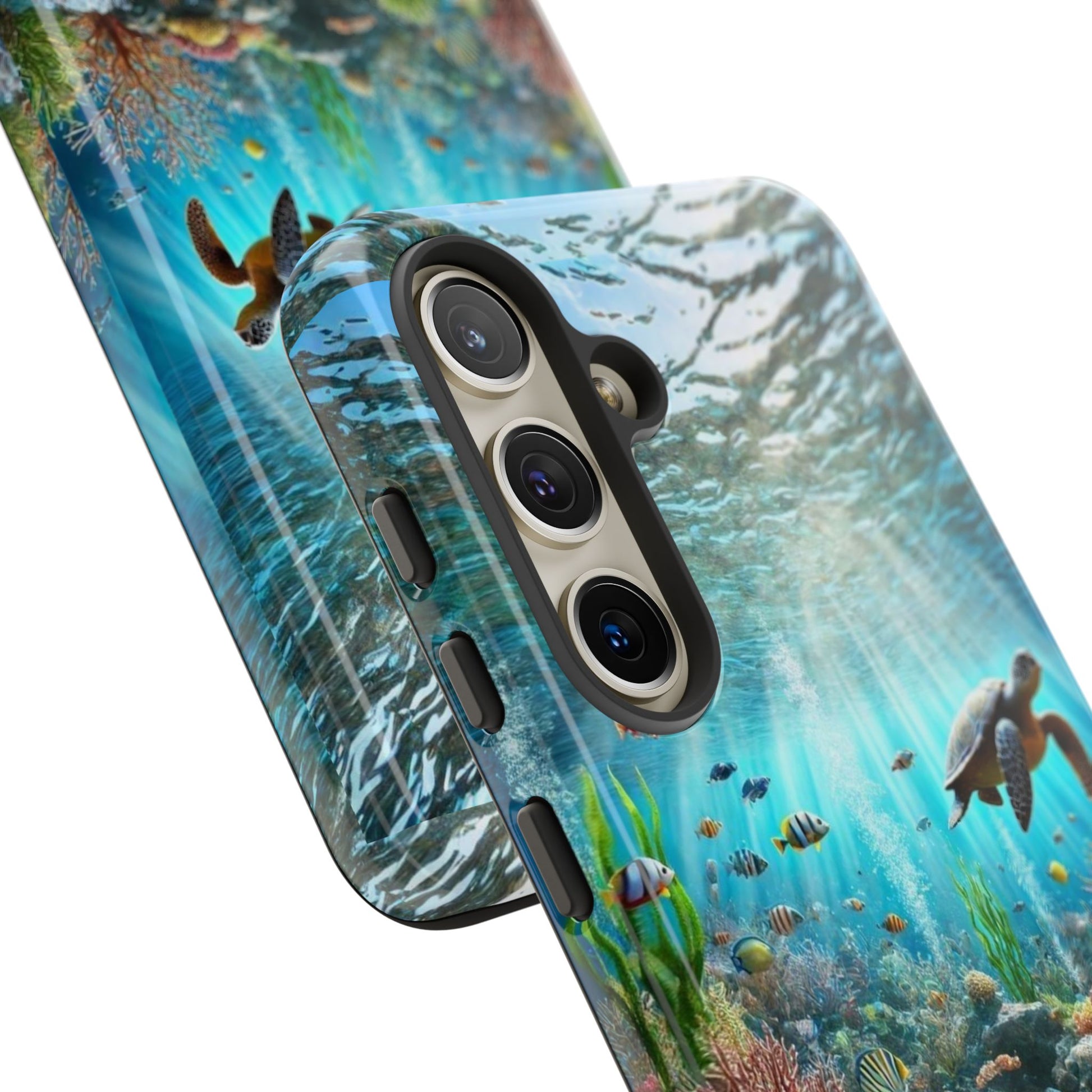 Under Sea Landscape Tough Cases for iPhones, Samsung, and Pixel