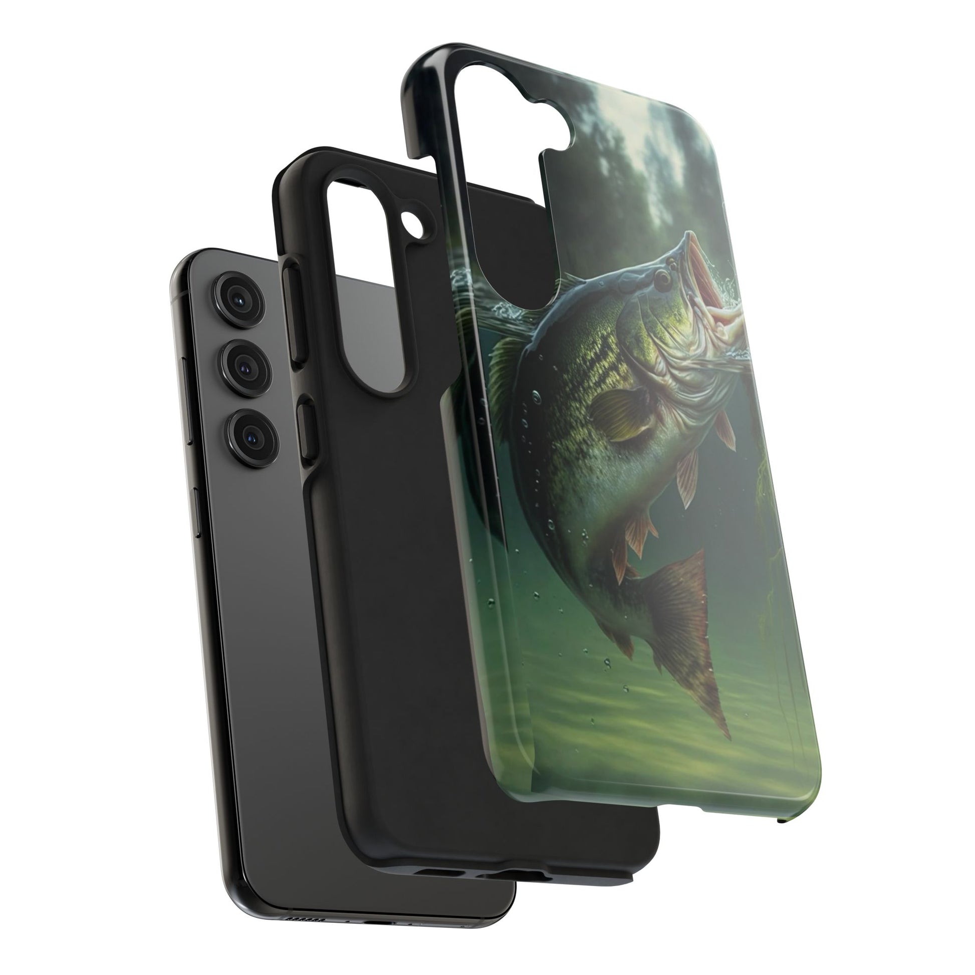 Large Mouth Bass Theme Phone Cases for iPhones & Samsung Phones