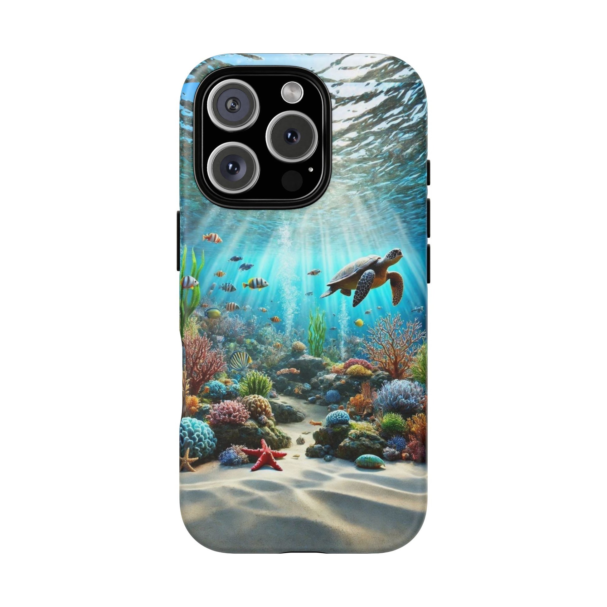 Under Sea Landscape Tough Cases for iPhones, Samsung, and Pixel