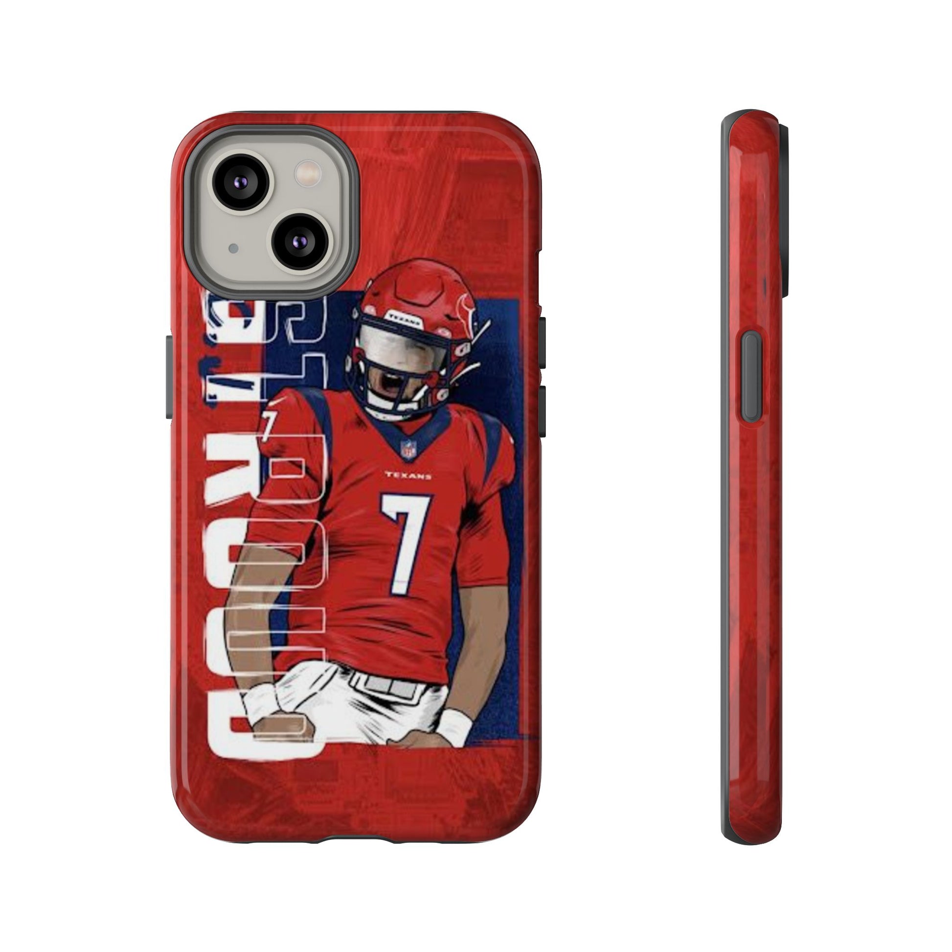 Houston Texans Football CJ Stroud Tough Cases for iPhones, Samsung, and Pixel