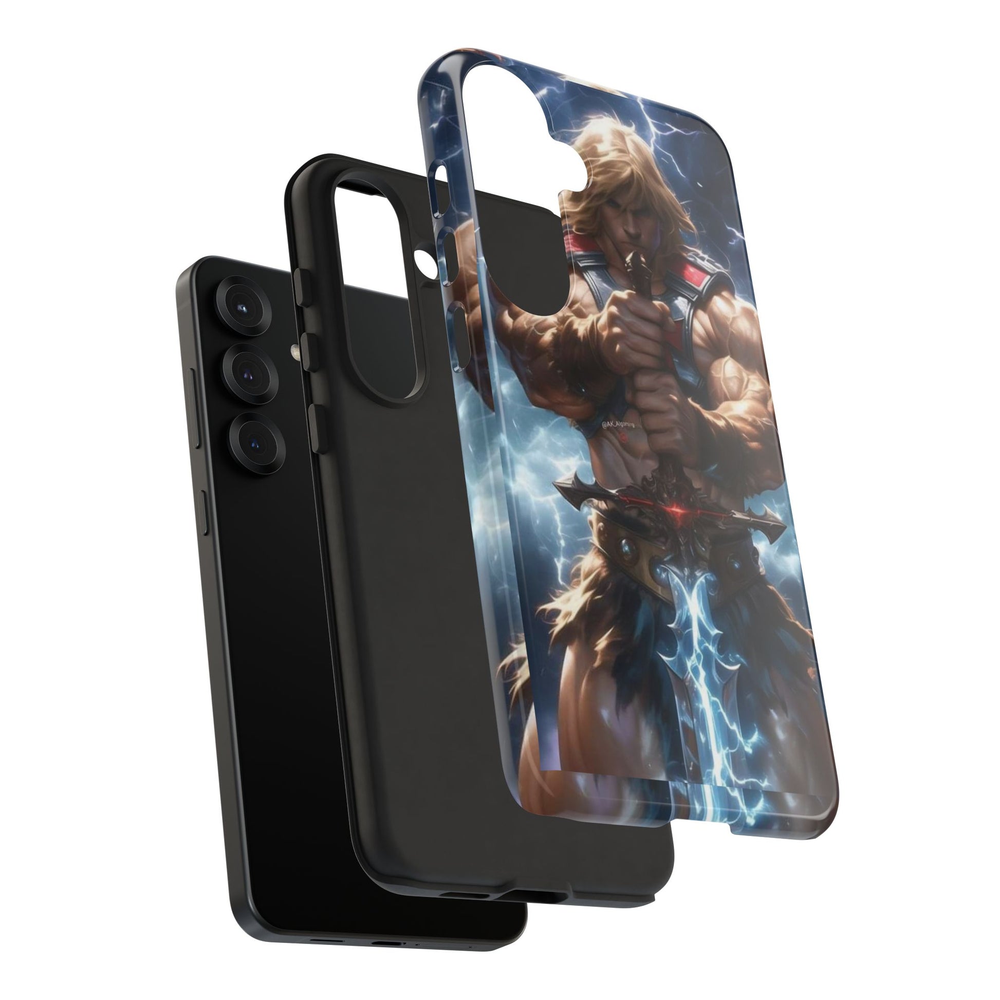 He-Man Masters of the Universe Tough Cases for iPhones, Samsung, and Pixel