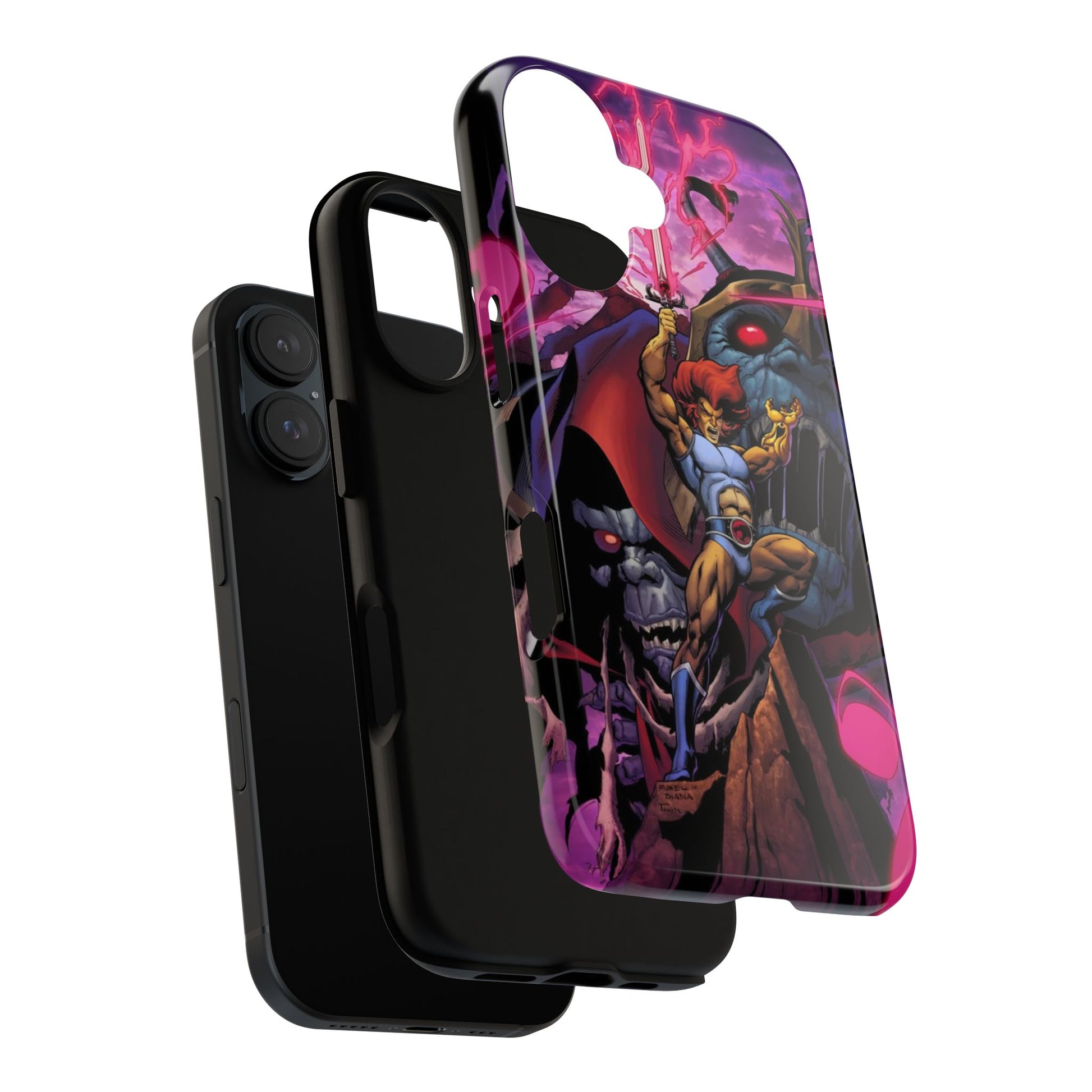 Thundercats Lion O x Mumra Tough Cases for iPhones, Samsung, and Pixel